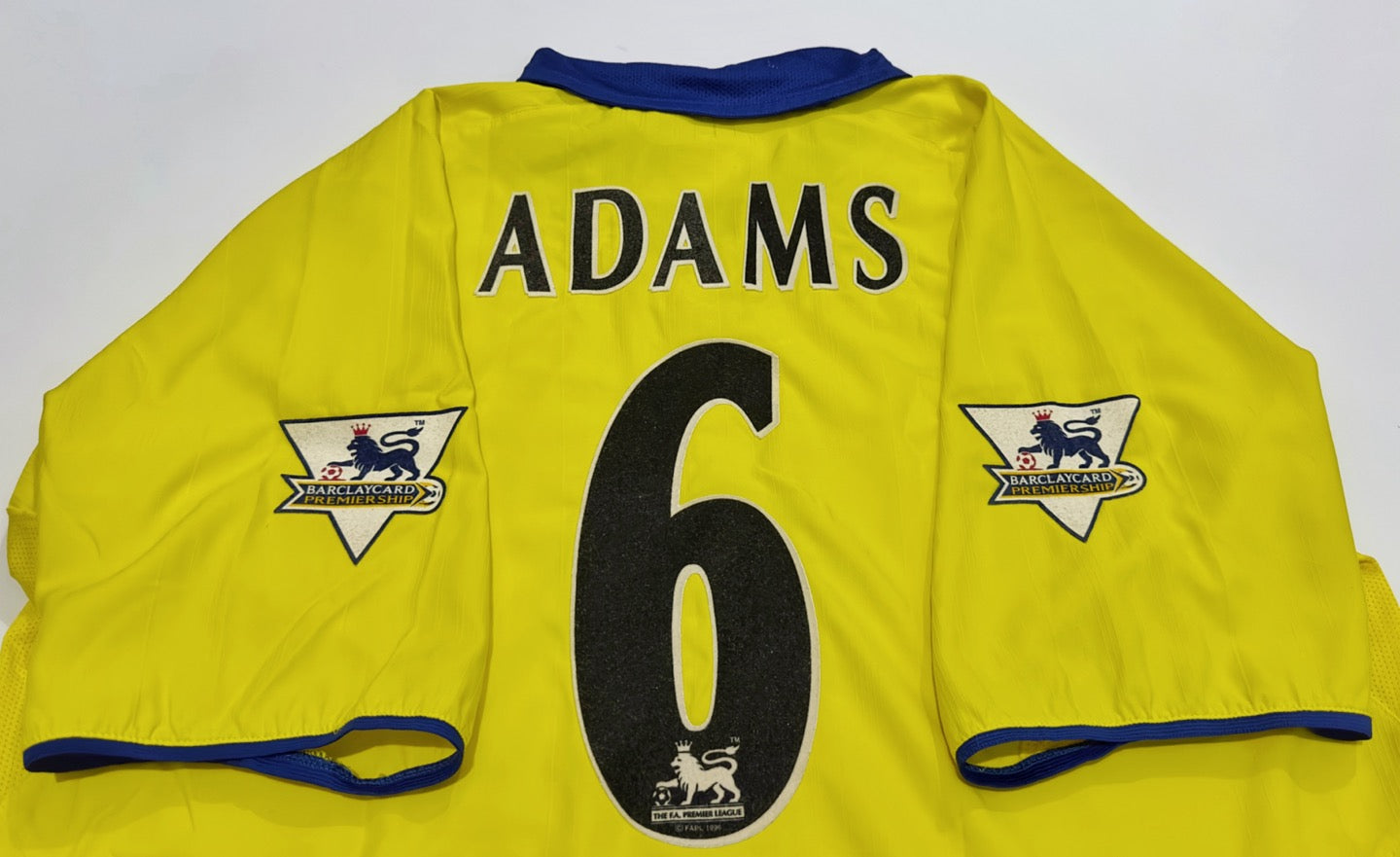 2003/04 Arsenal #6 ADAMS Away Jersey (XL)