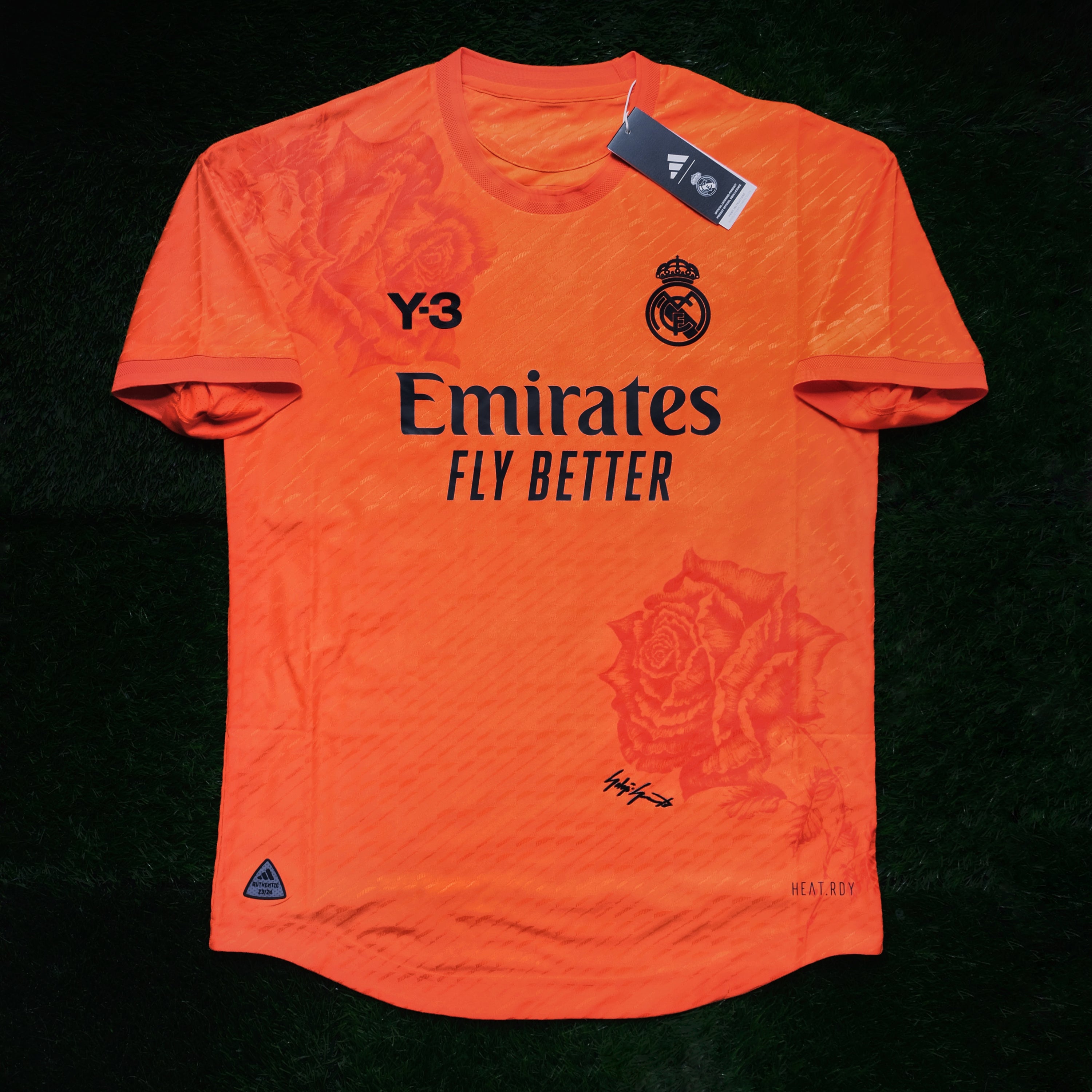 2023/24 Real Madrid X Y-3 Fourth GK Orange Jersey (M)