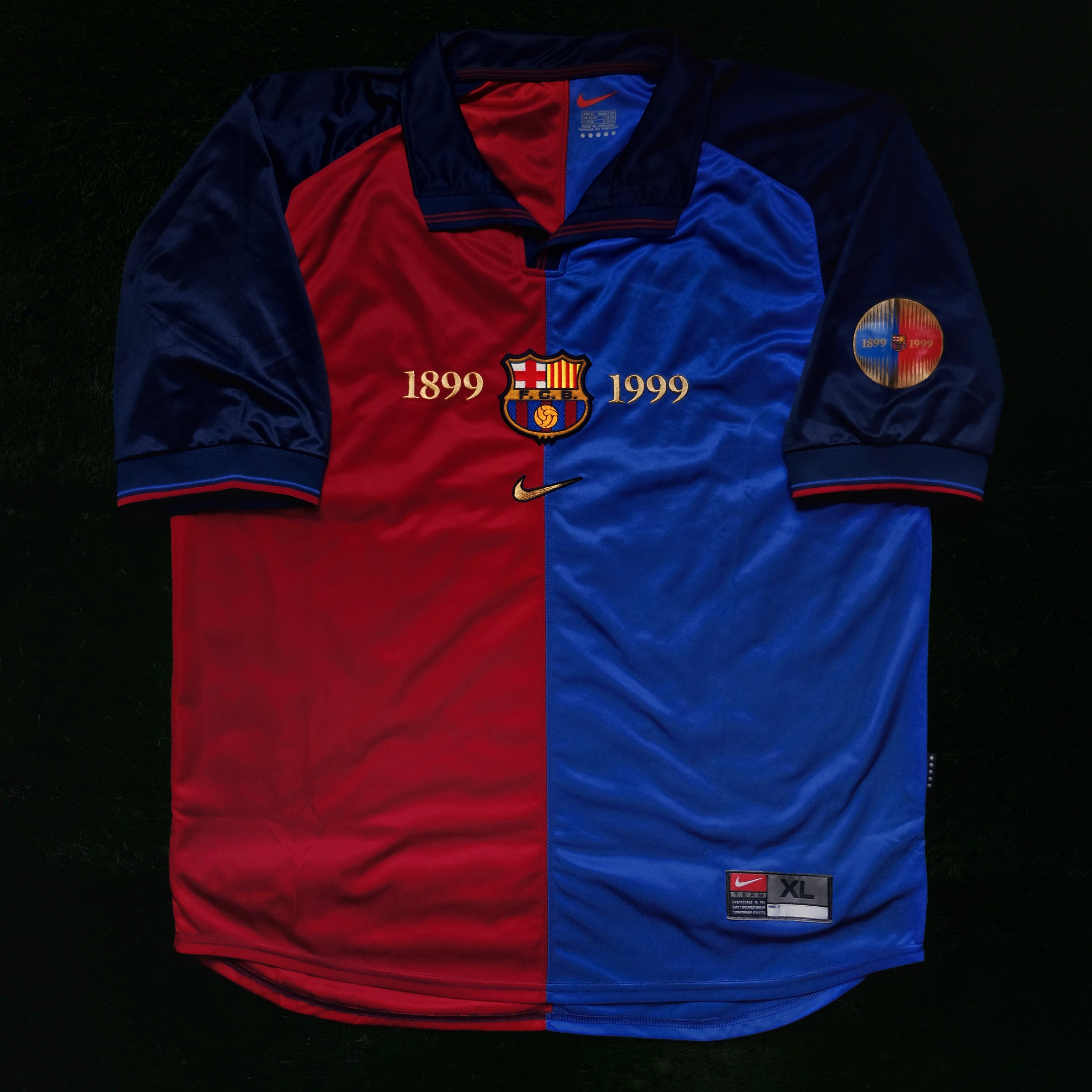 1999/00 Barcelona Centenary Home Jersey (XL)