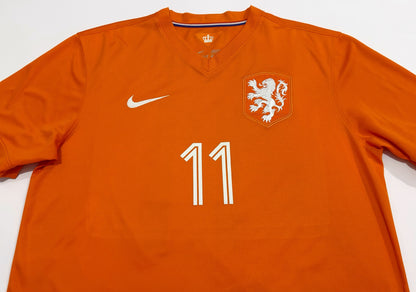 2014/15 Netherlands #11 ROBBEN Home Jersey (L)