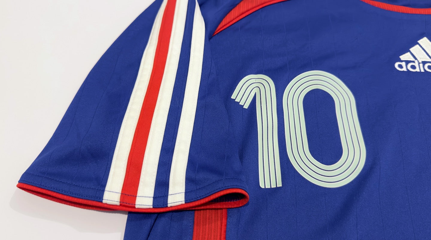 2006/07 France #10 ZIDANE Home Jersey (S)