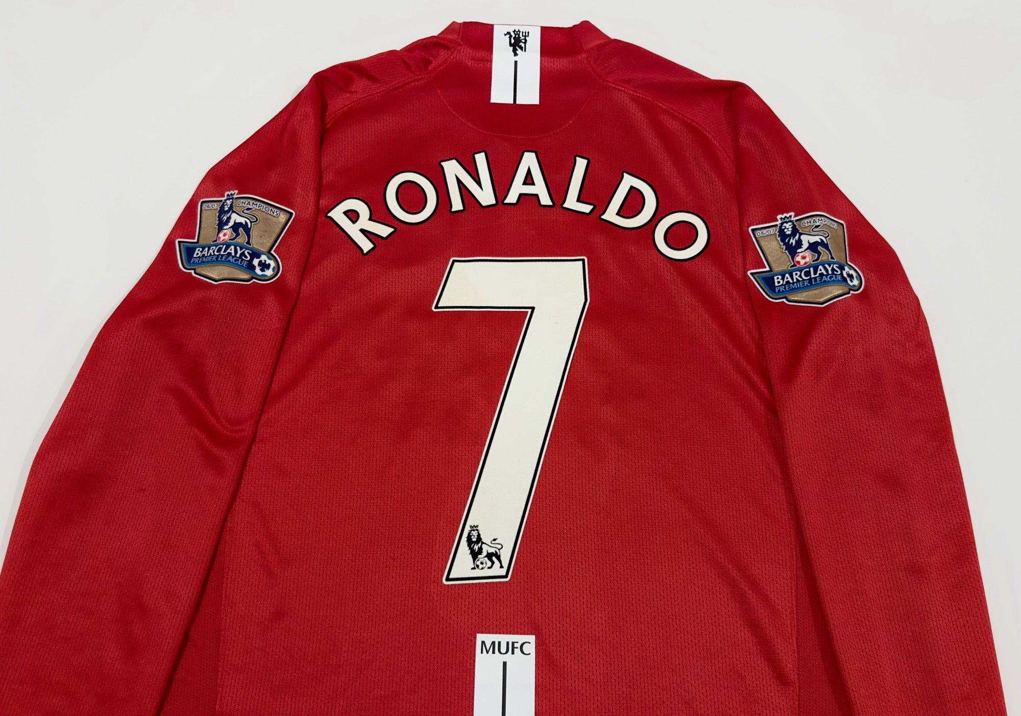 2007/08 Man Utd #7 RONALDO Home Jersey (M) L/S