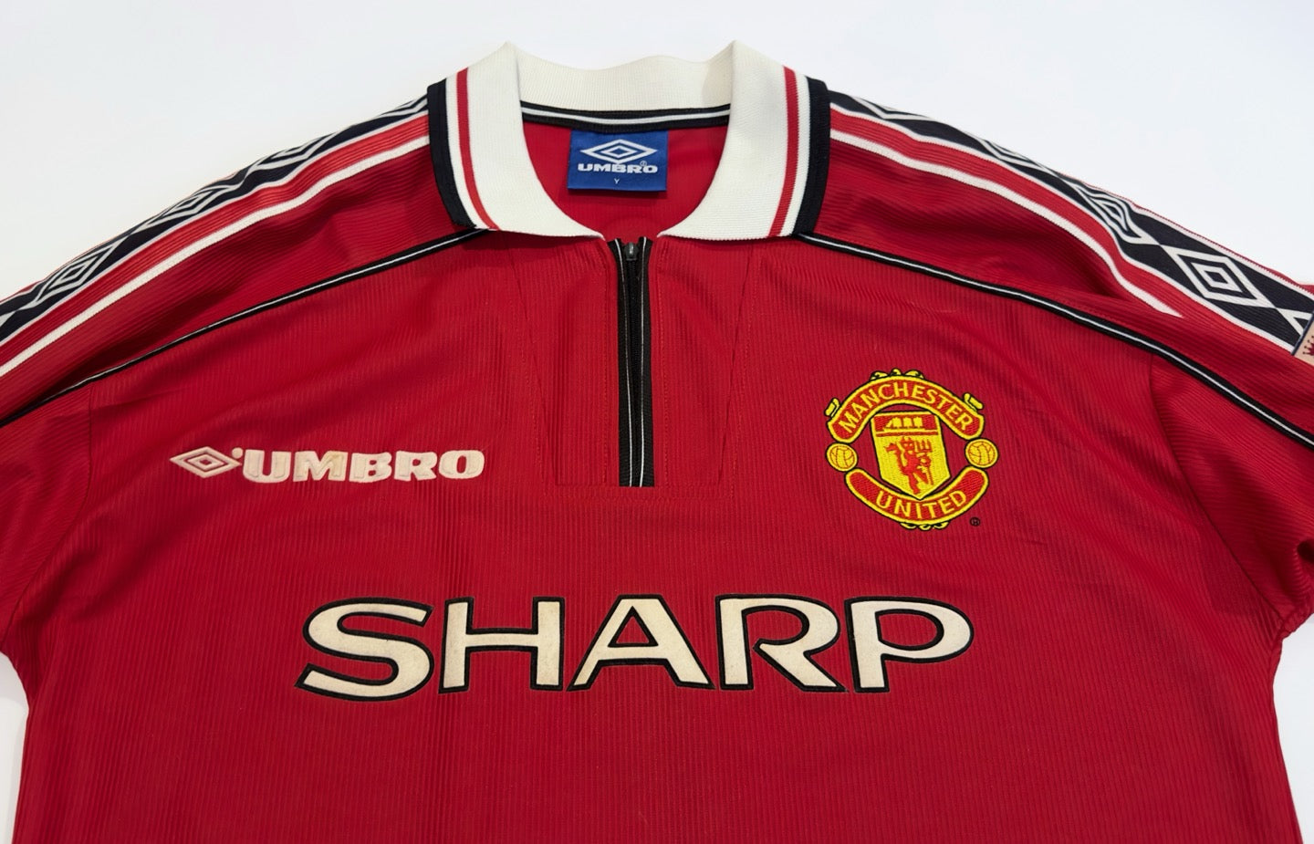 1998/99 Man Utd #11 GIGGS Home Jersey (Y) L/S