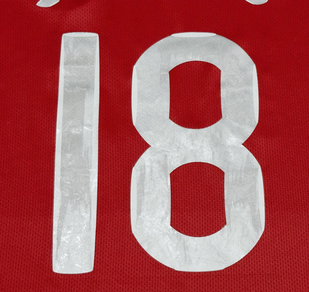 2007/08 Man Utd #18 SCHOLES Home Jersey (L)