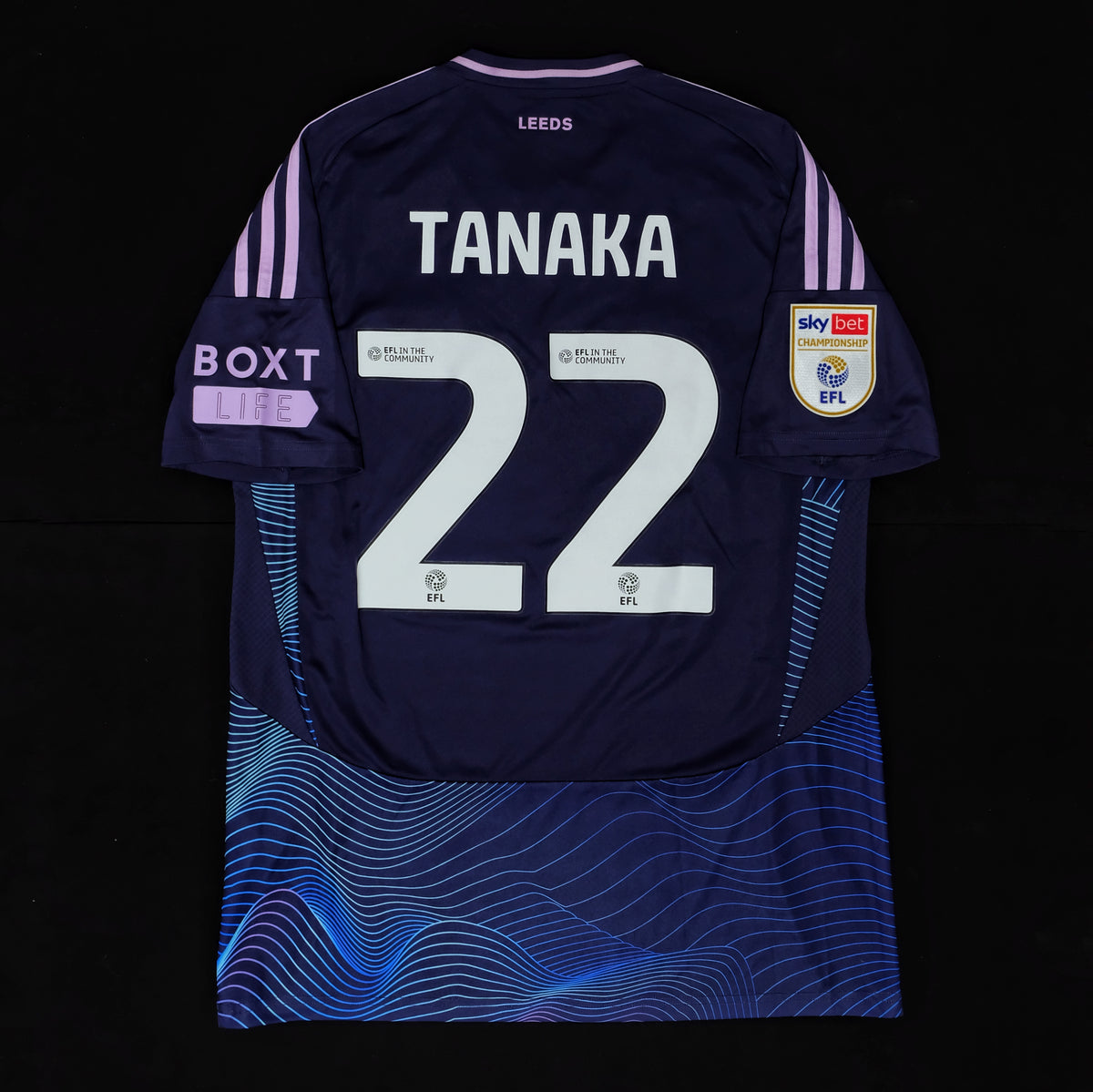 2024/25 Leeds United #22 TANAKA Third Jersey (L)