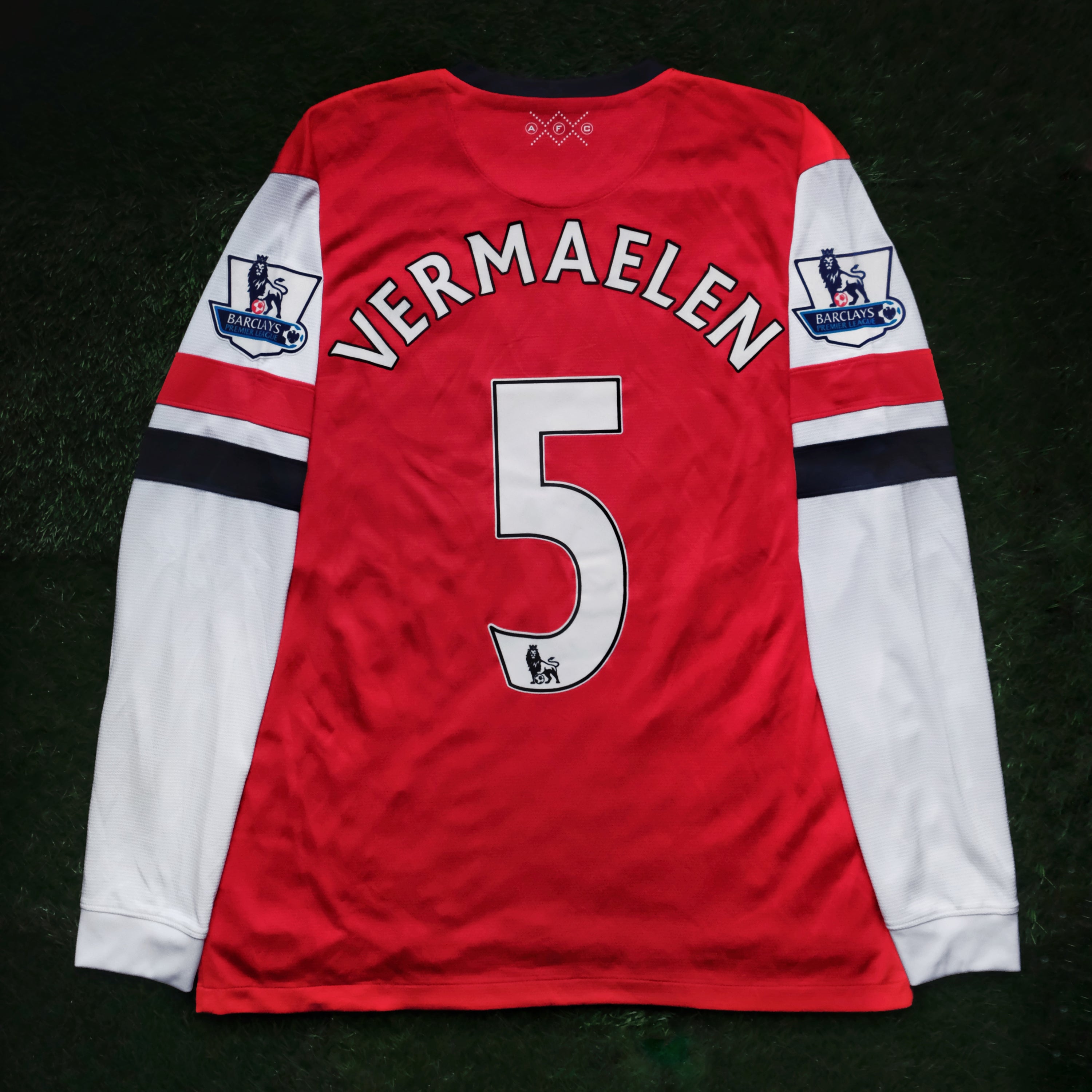 2012/14 Arsenal #5 VERMAELEN Home Jersey (L) L/S