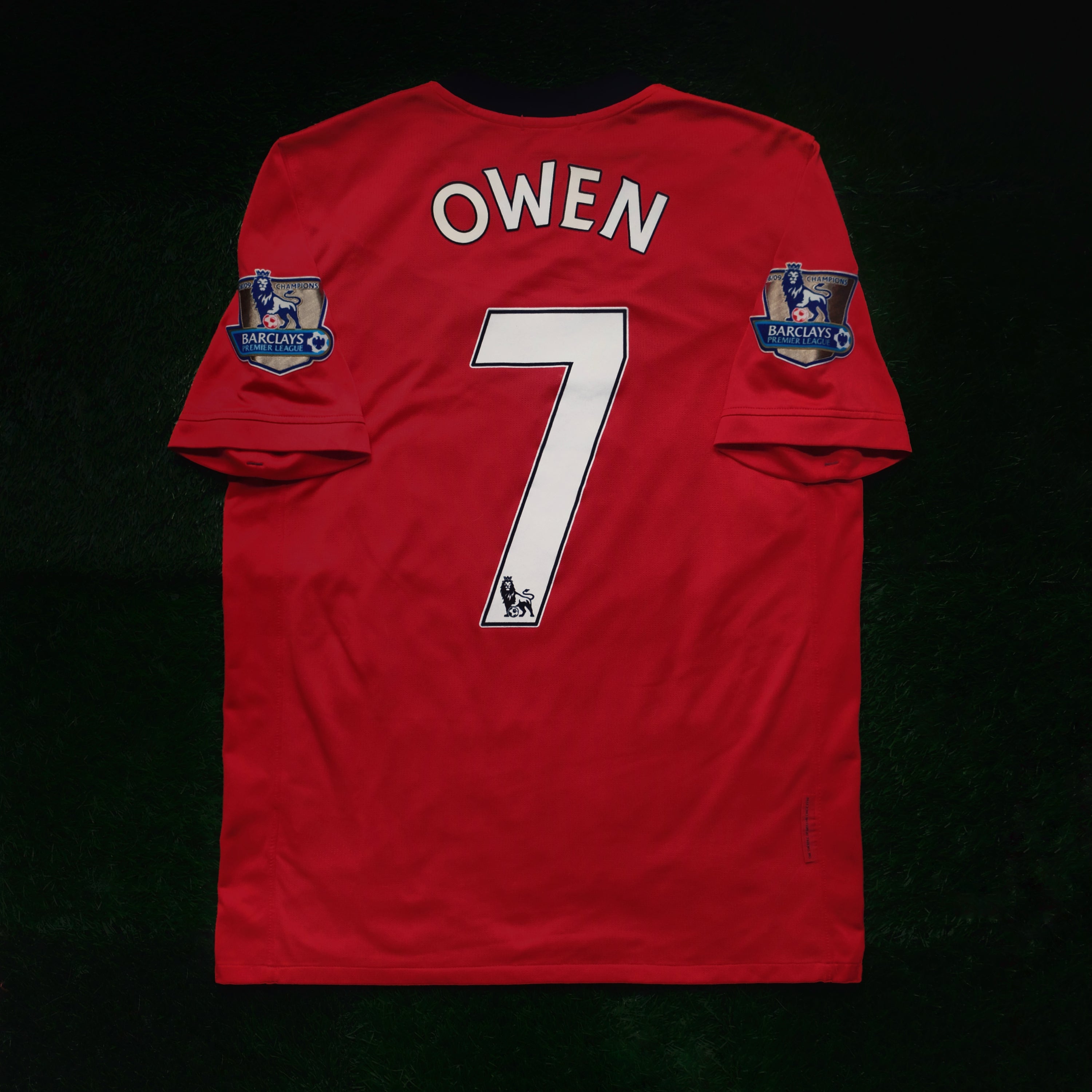 2009/10 Man Utd #7 OWEN Home Jersey (M)
