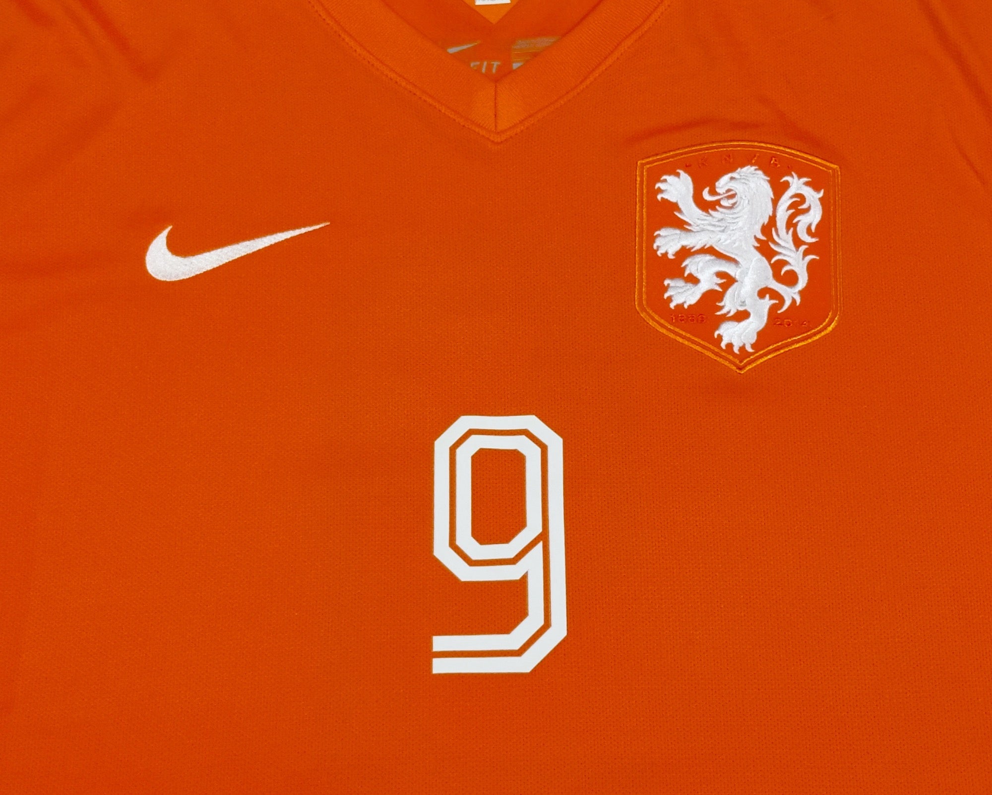 2014/15 Netherlands #9 V.PERSIE Home Jersey (L)