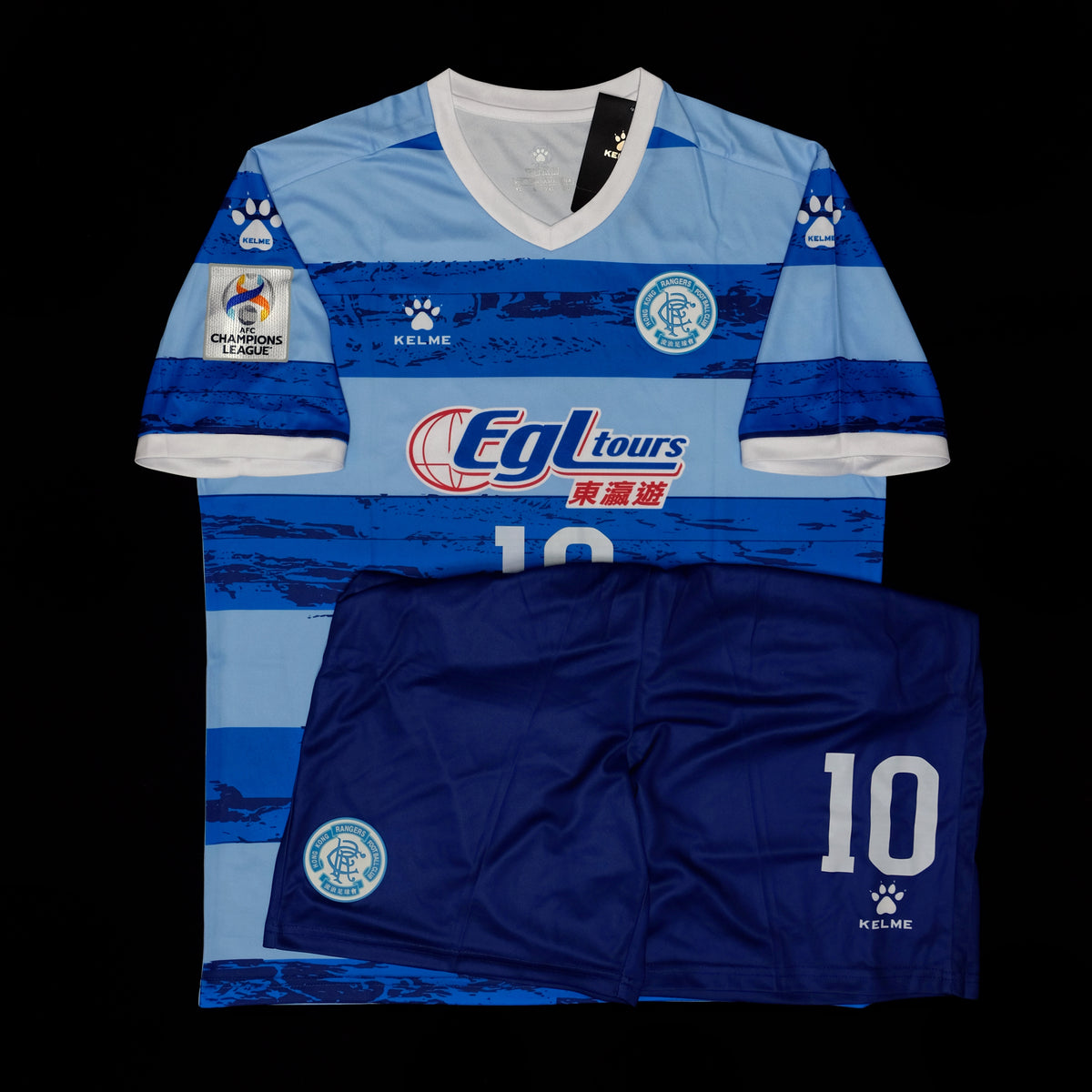 2023/24 BC Rangers #10 K W LAM Home Jersey (XL) with Shorts