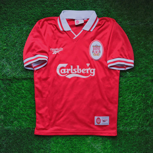 1996/98 Liverpool Home Jersey (S)