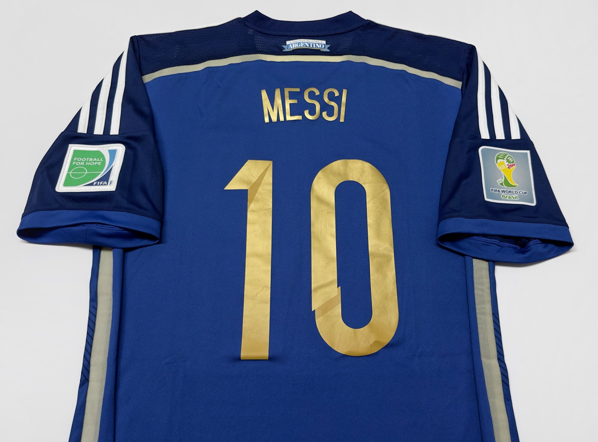 2013/15 Argentina #10 MESSI Away Jersey (L)