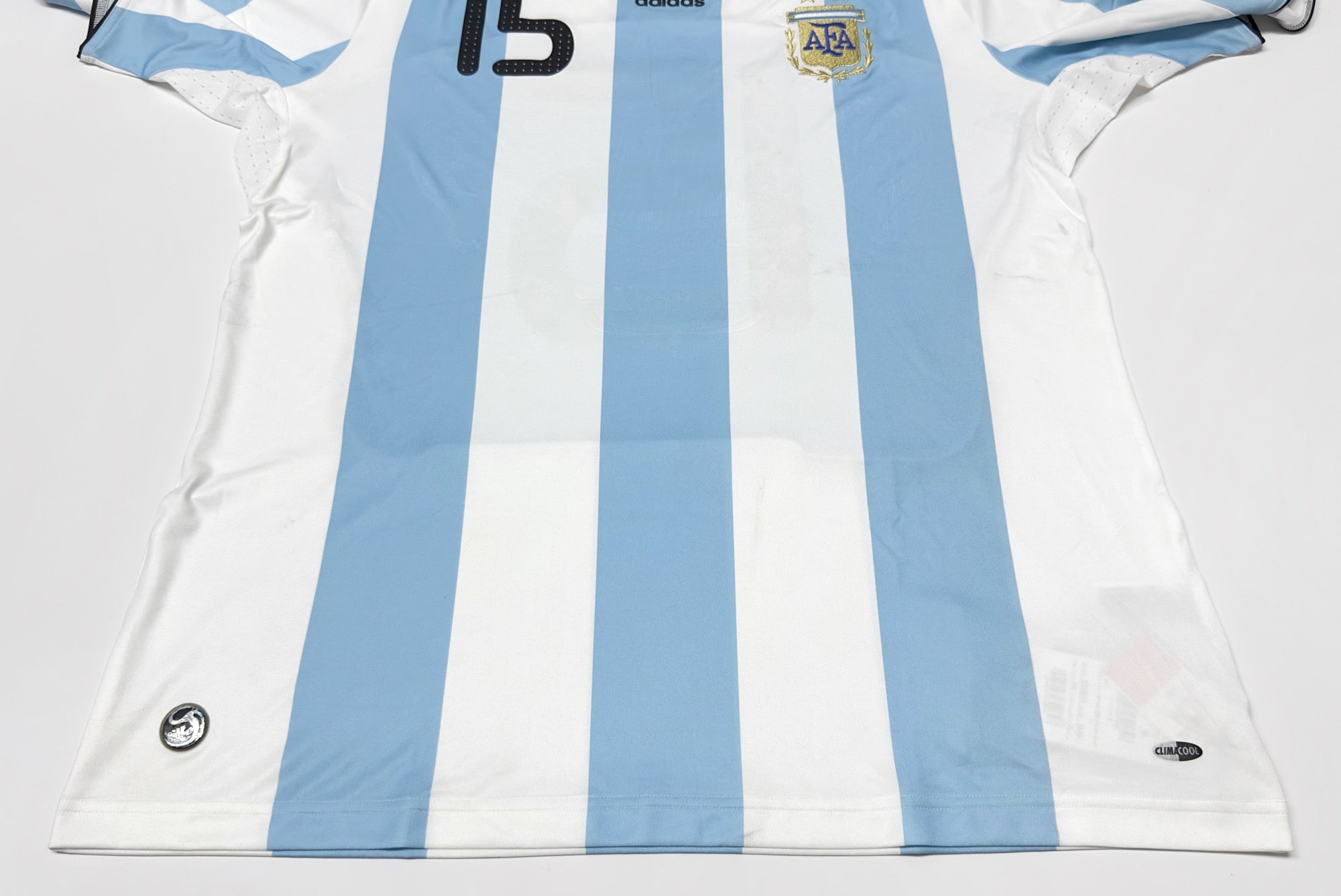 2007/09 Argentina #15 MESSI Home Jersey (XL)