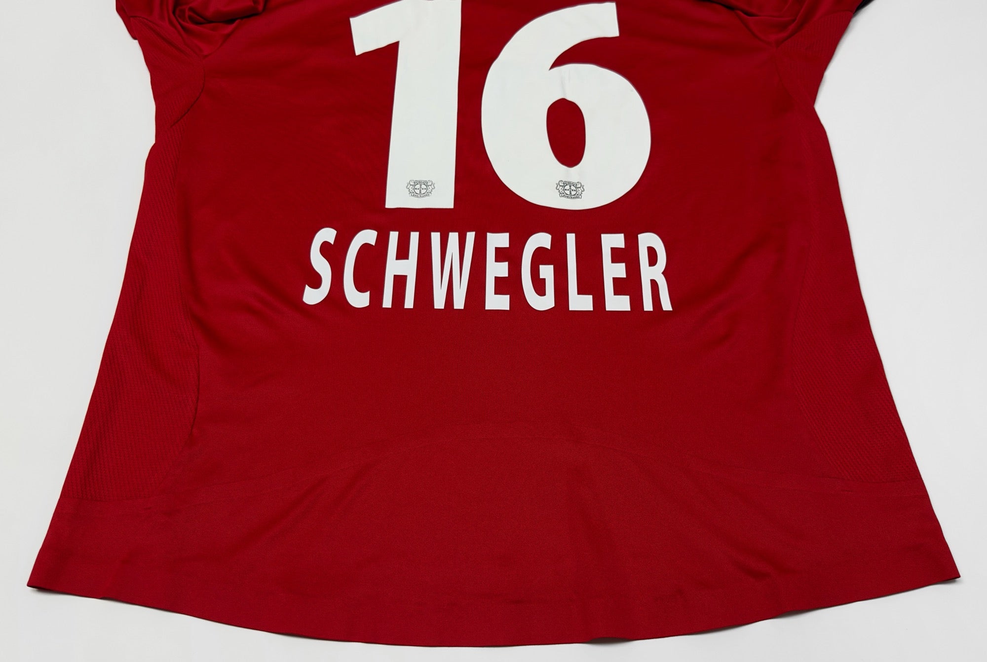 2008/10 Bayer Leverkusen #16 SCHWEGLER Home Jersey (XL) L/S