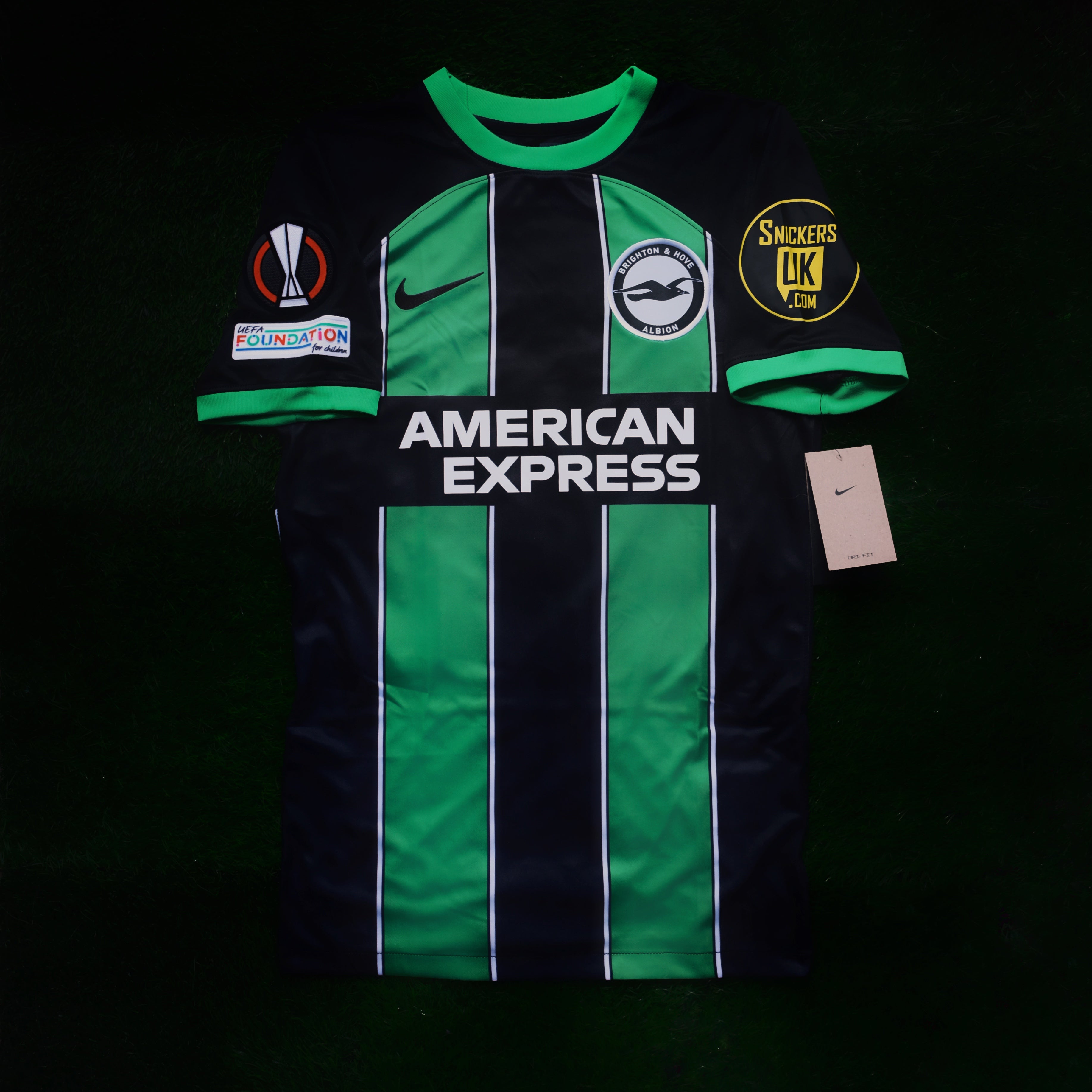 2023/24 Brighton #22 MITOMA Europa Away Jersey – Double Kick