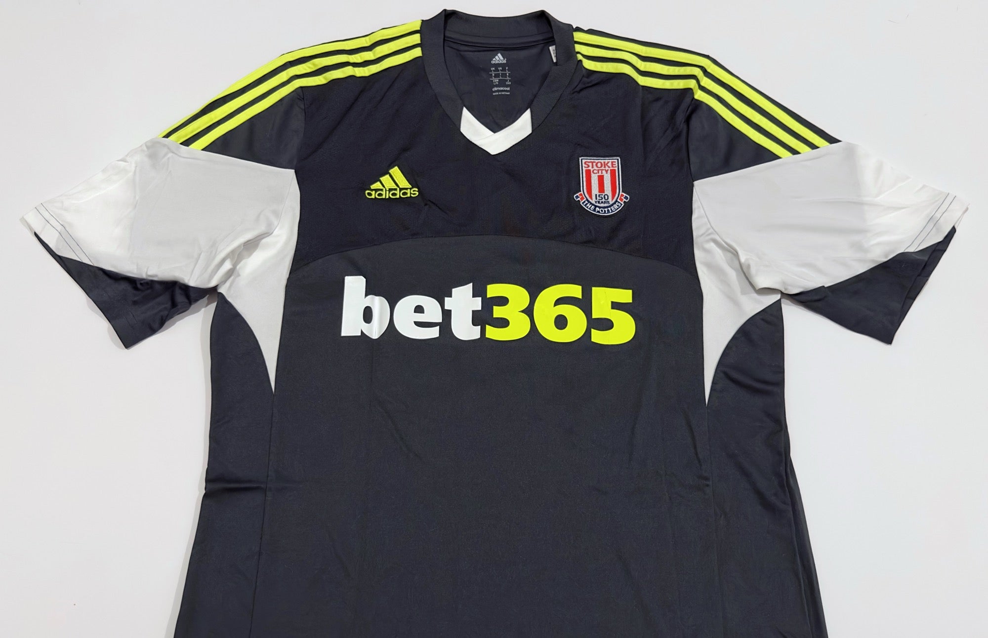 2013/14 Stoke City #10 OWEN Away Jersey (L)