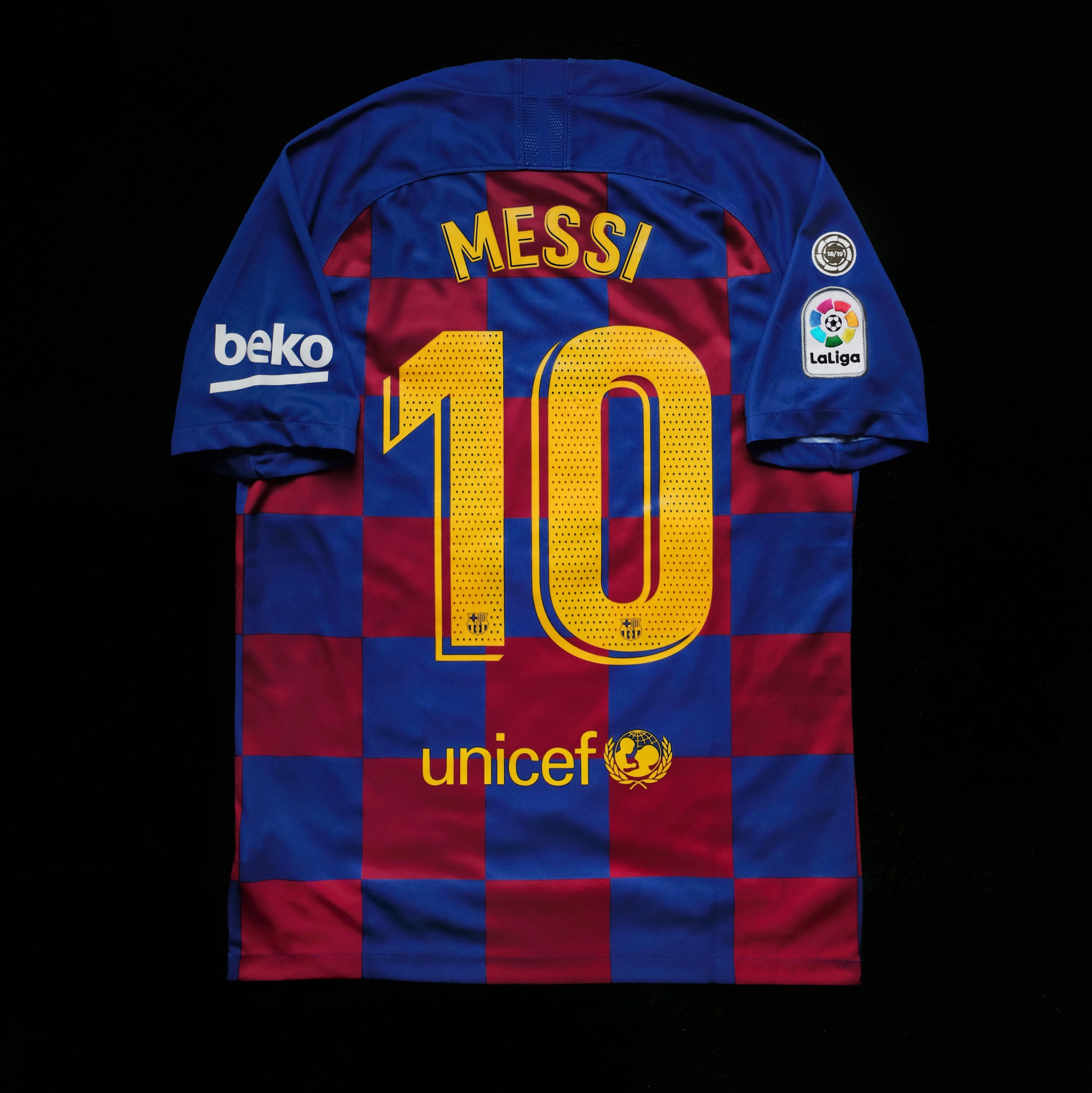 2019/20 Barcelona #10 MESSI Home Jersey (M)
