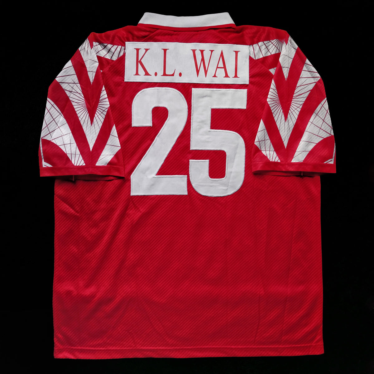 1997 Hong Kong #25 K.L. WAI Home Jersey (2XL)