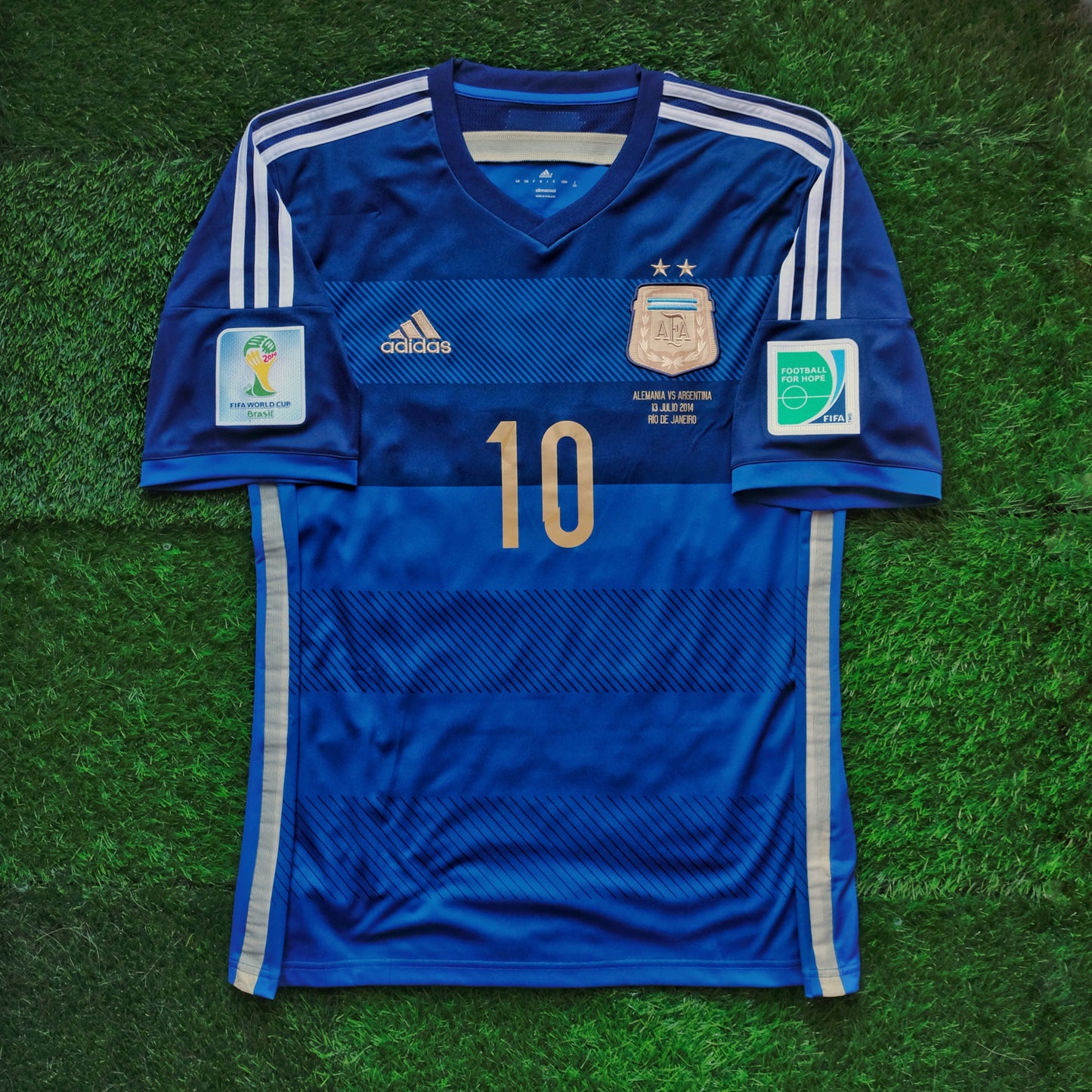 2013/15 Argentina #10 MESSI Away Jersey (L)