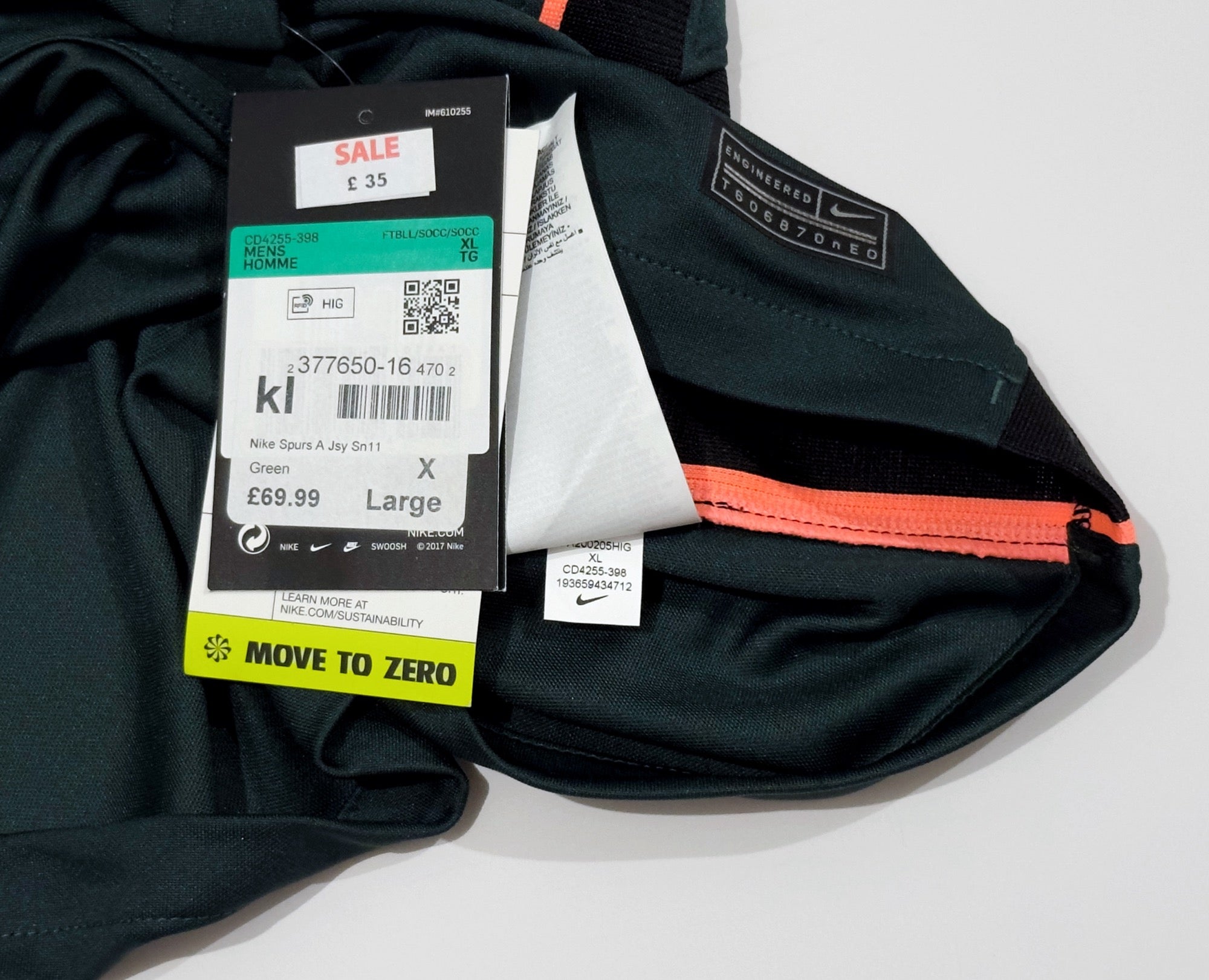 2020/21 Tottenham #9 BALE Away Jersey (XL)