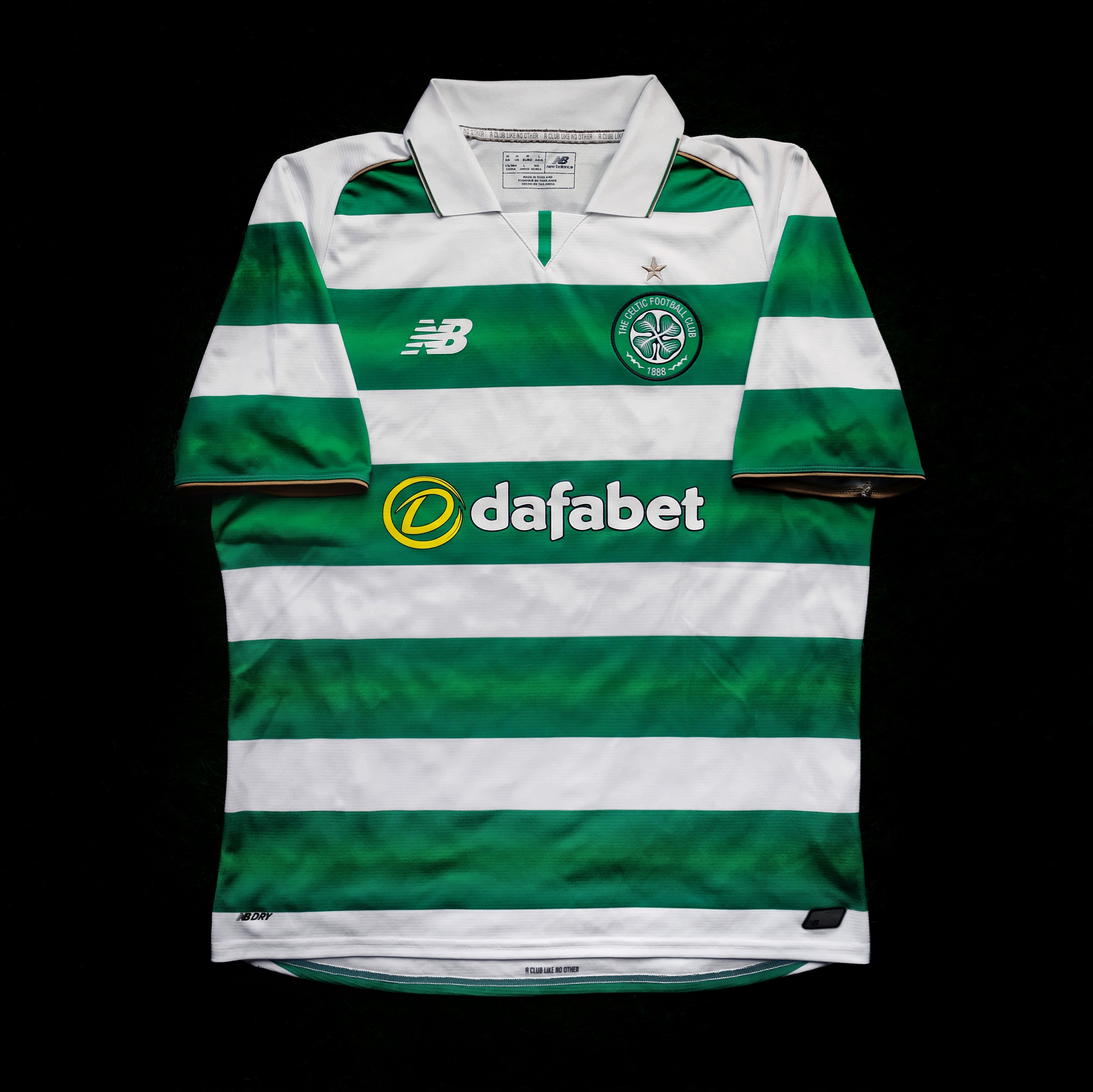 2016/17 Celtic Home Jersey (M)