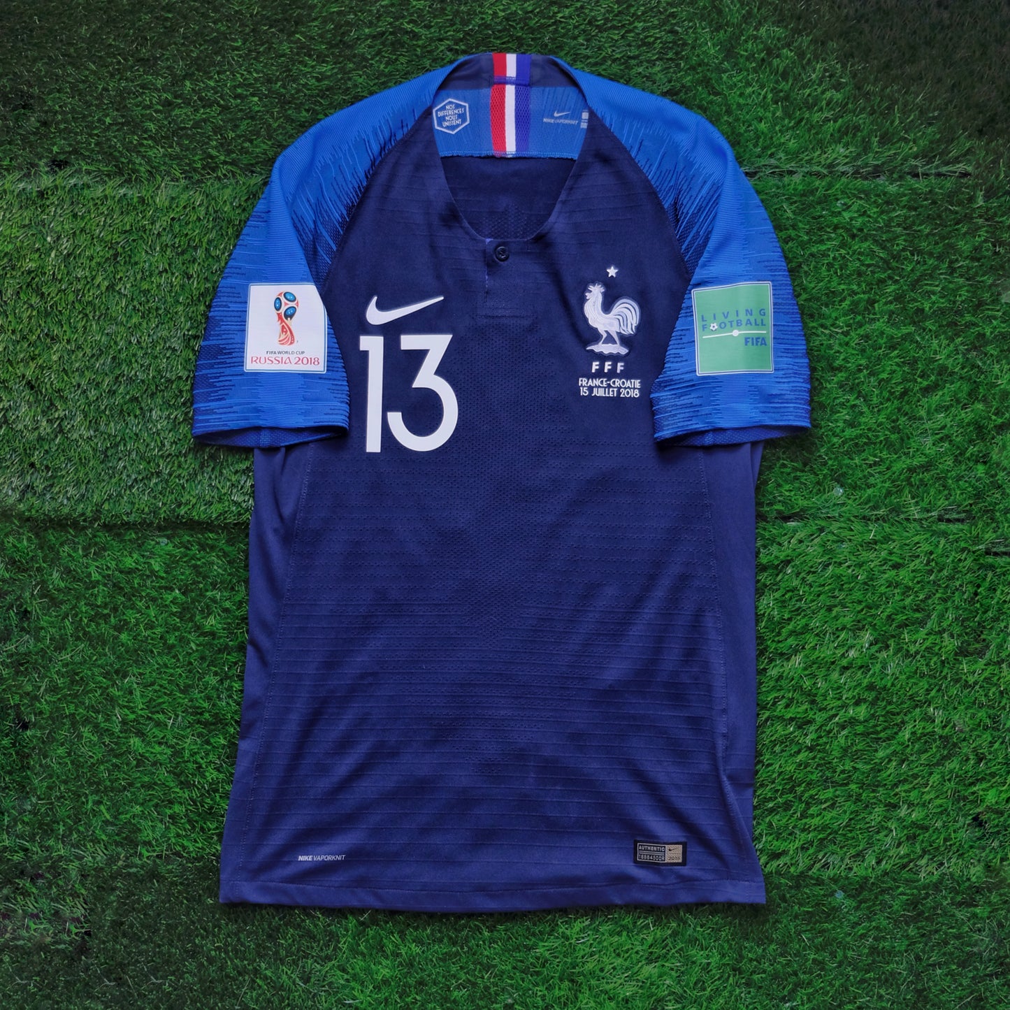 2018 France #13 KANTE Home Jersey (S)