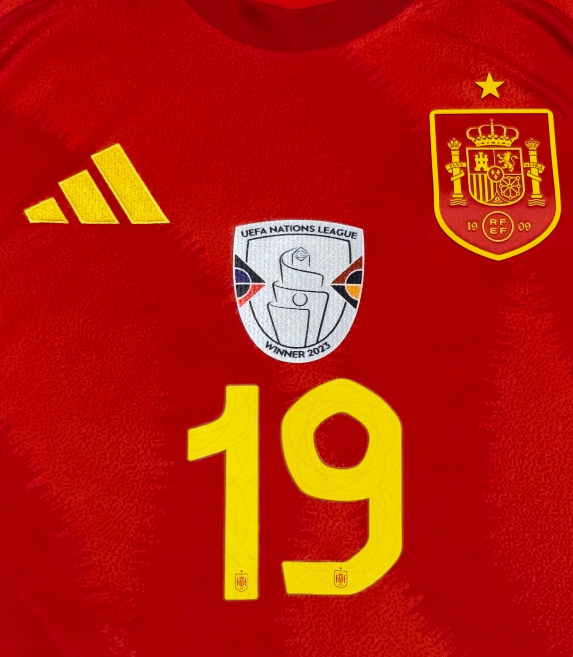 2024/25 Spain #19 LAMINE YAMAL Home Jersey (L)