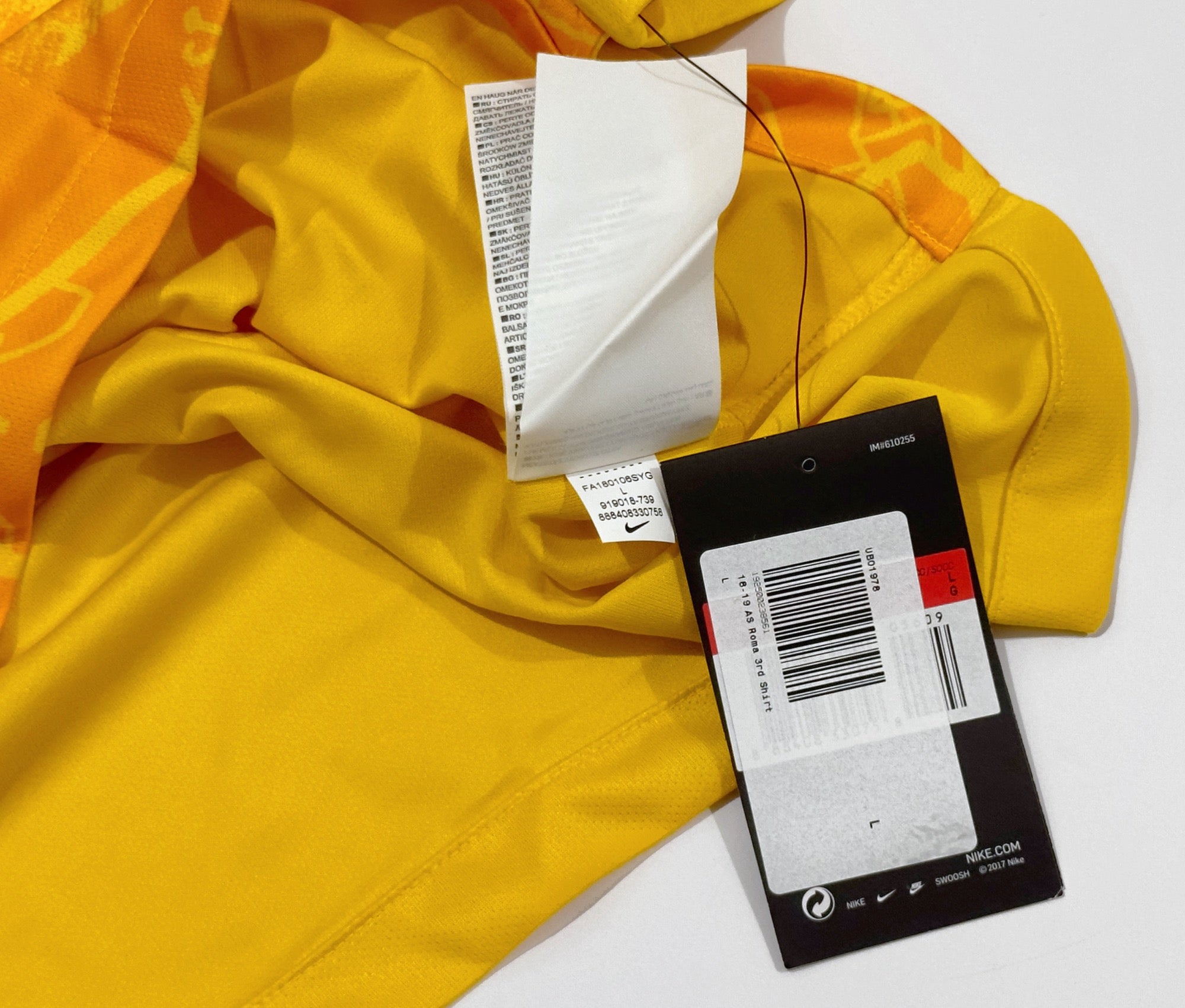 2018/19 AS Roma #34 KLUIVERT Third Jersey (L)