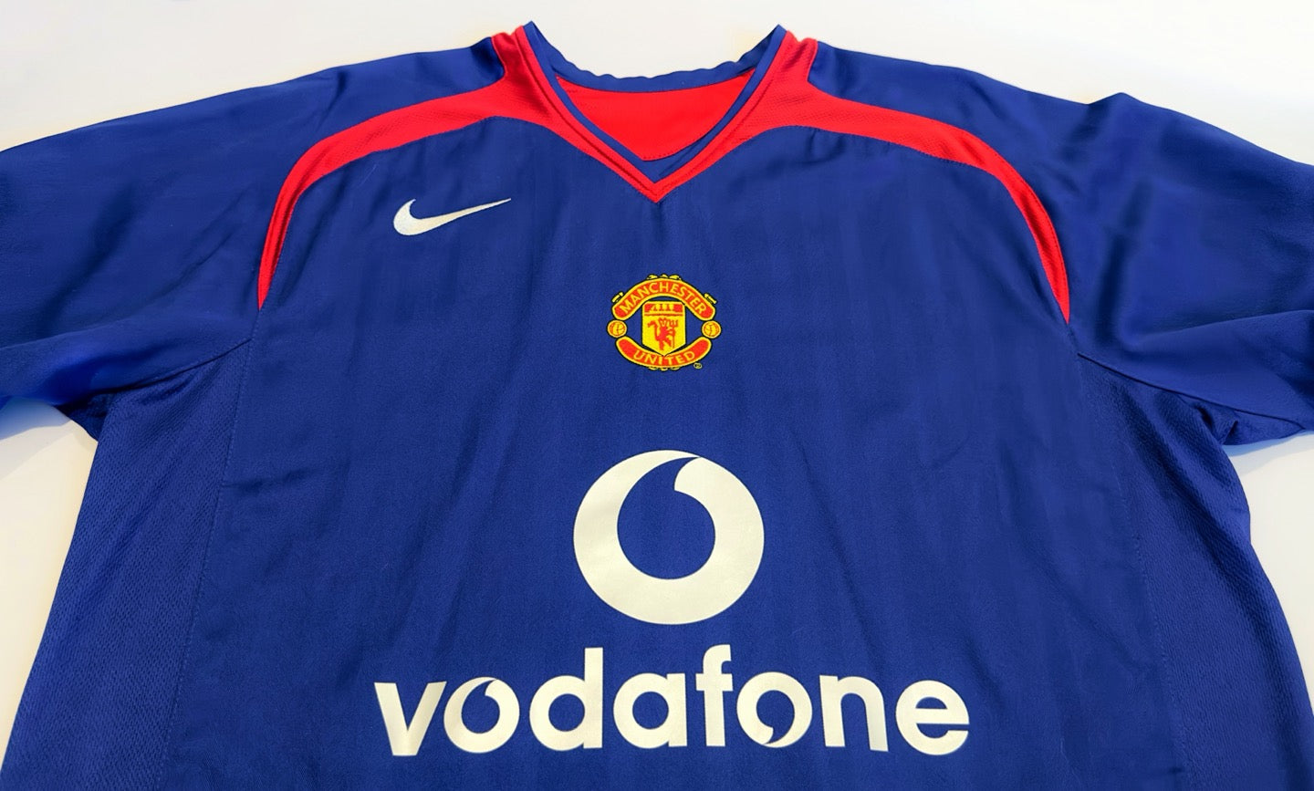 2005/06 Man Utd #18 SCHOLES Away Jersey (L)