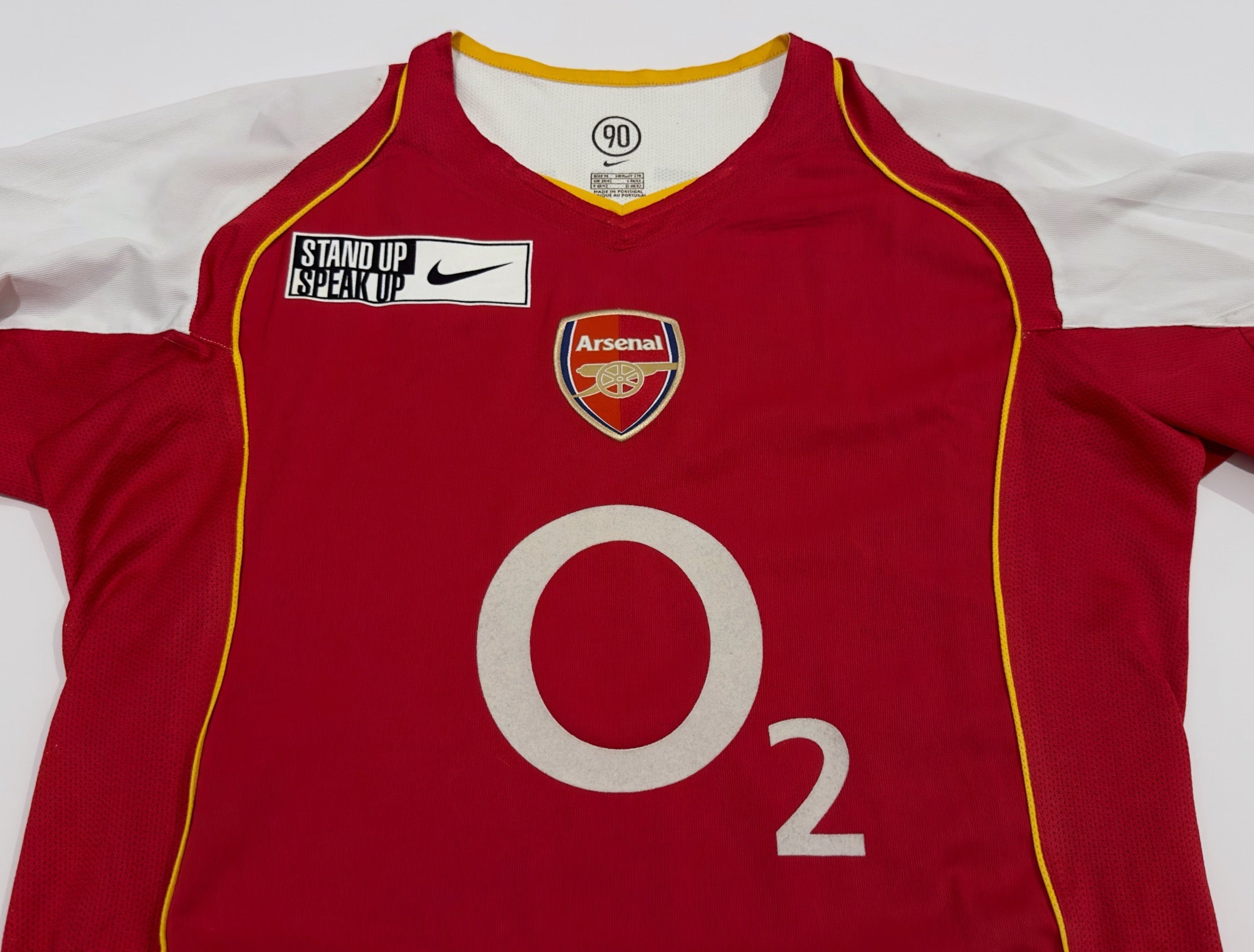 2004/05 Arsenal #4 VIEIRA Home Jersey (M)