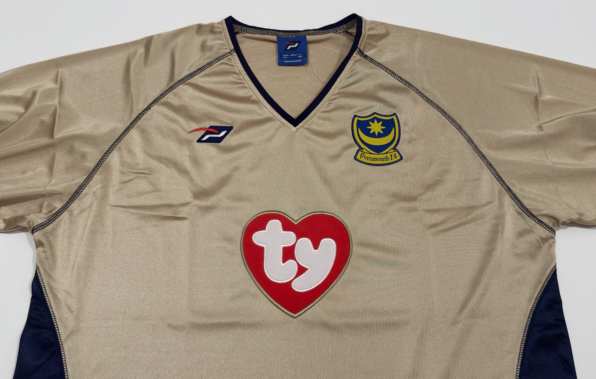 2002/03 Portsmouth Away Jersey (L) L/S