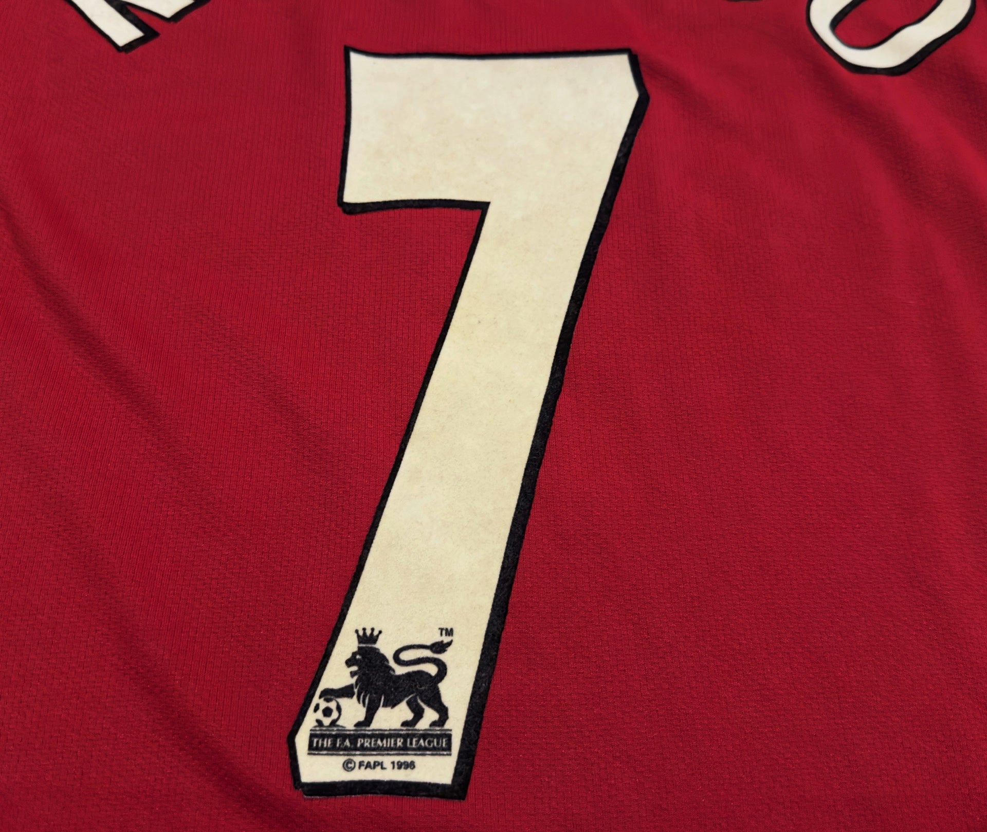 2006/07 Man Utd #7 RONALDO Home Jersey (M)