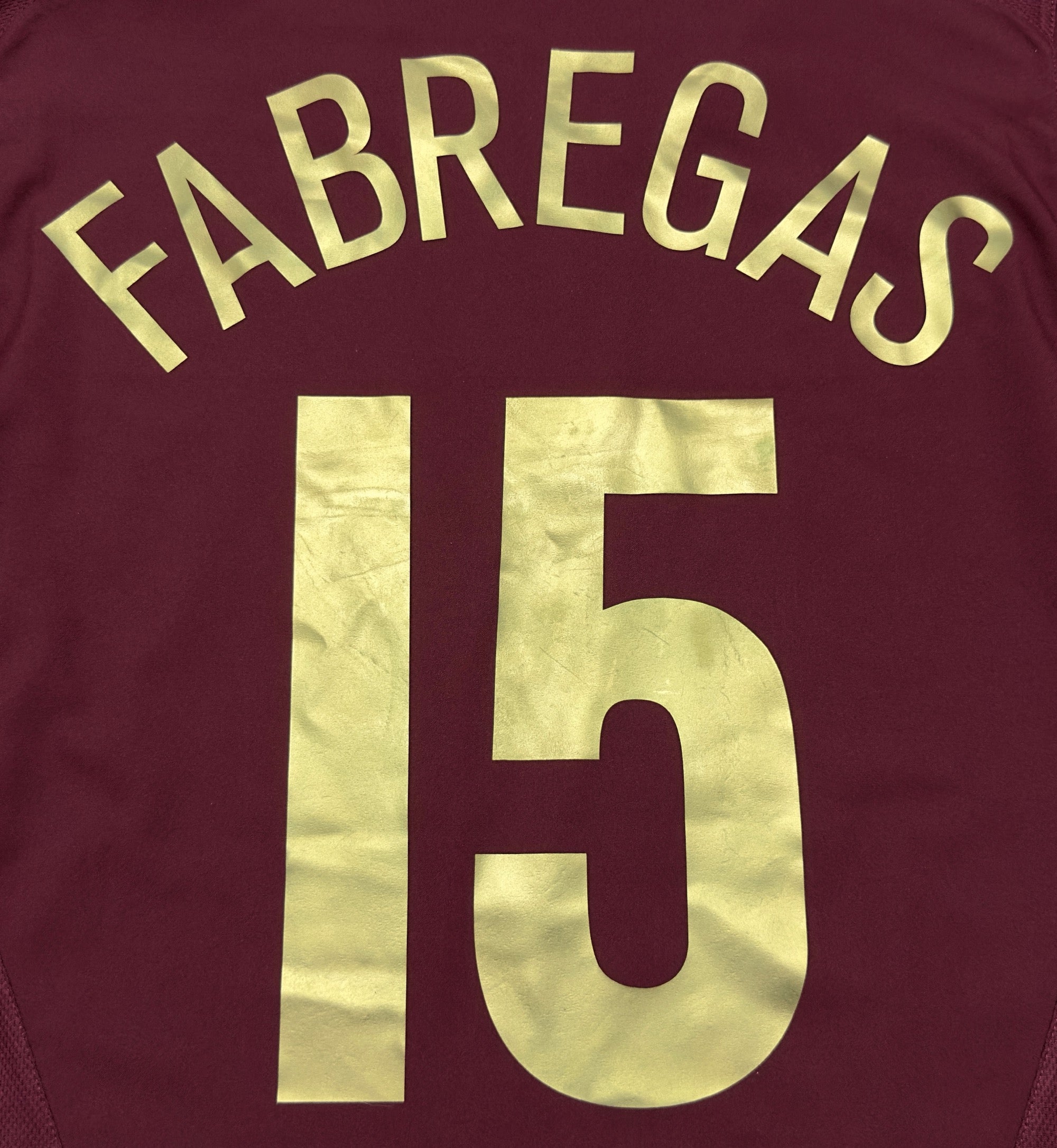 2005/06 Arsenal #15 FABREGAS Home Jersey (L) L/S