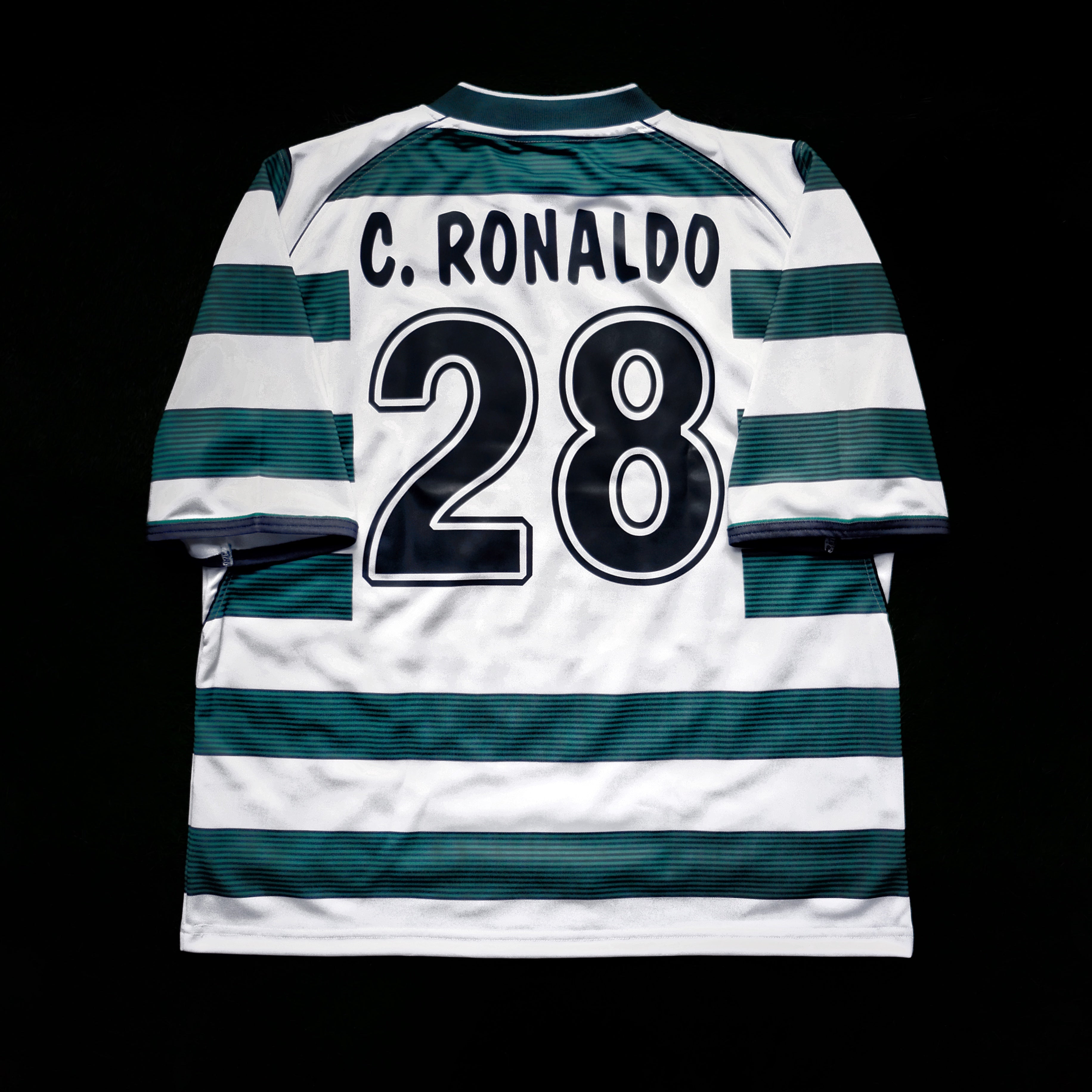 2002/03 Sporting CP #28 C.RONALDO Home Jersey Remake Boxset (L
