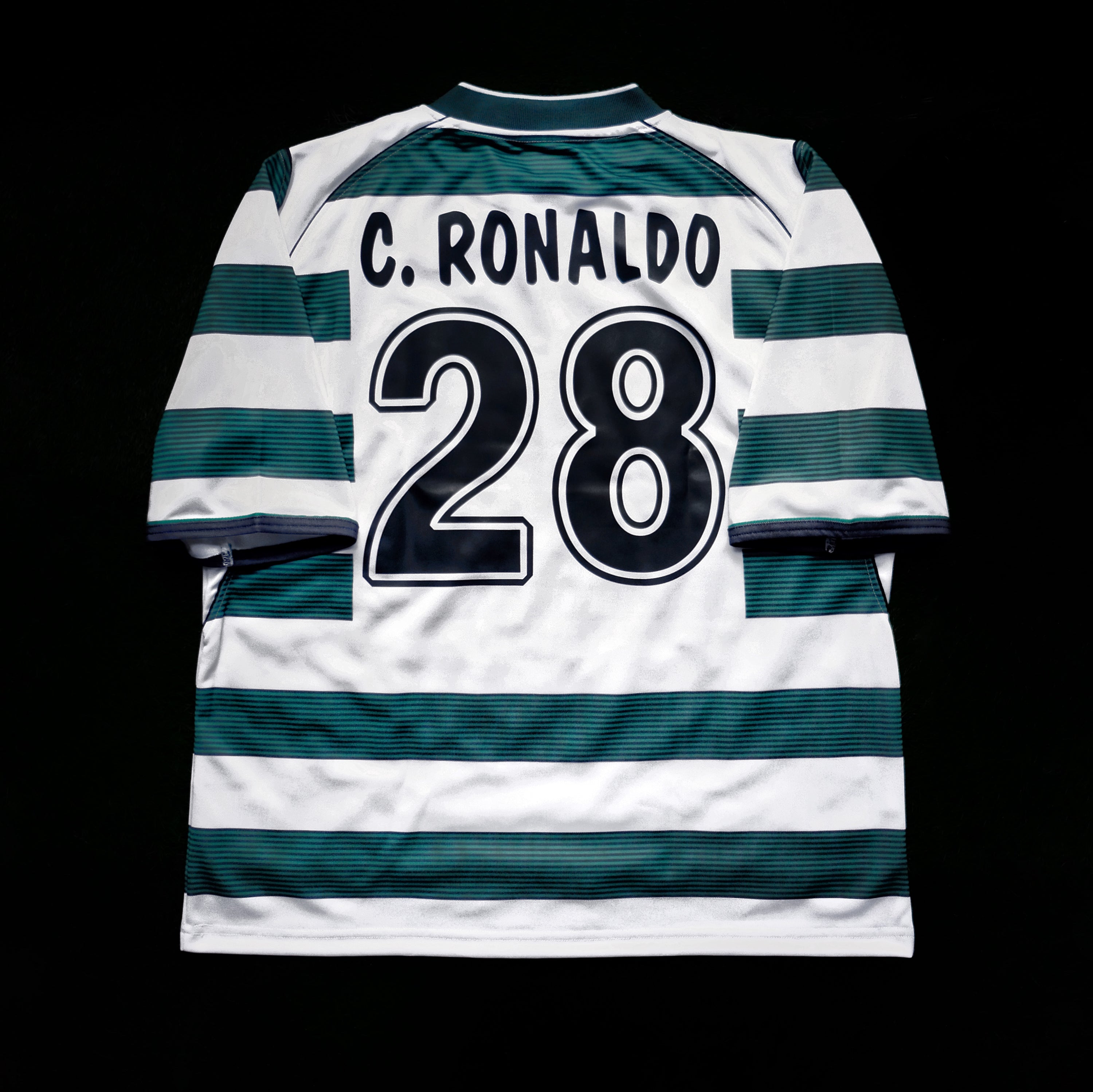 2002/03 Sporting CP #28 C.RONALDO Home Jersey Remake Boxset (L)