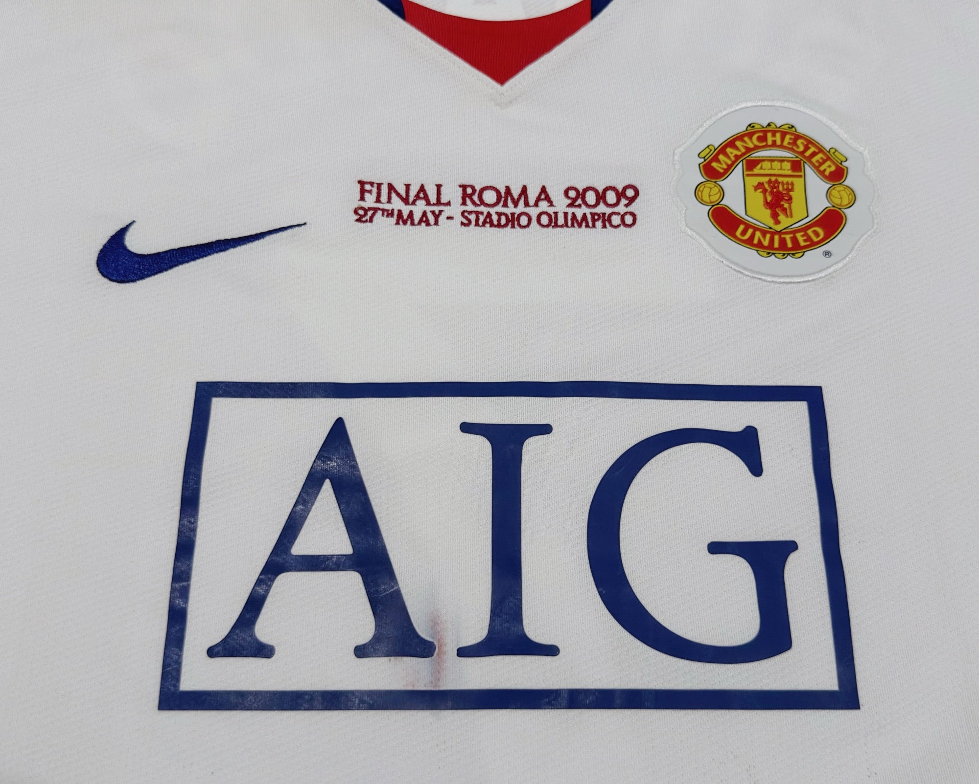 2008/09 Man Utd #7 RONALDO Away Jersey (L) L/S