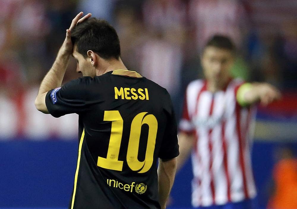 2013/14 Barcelona #10 MESSI Third Jersey (M)