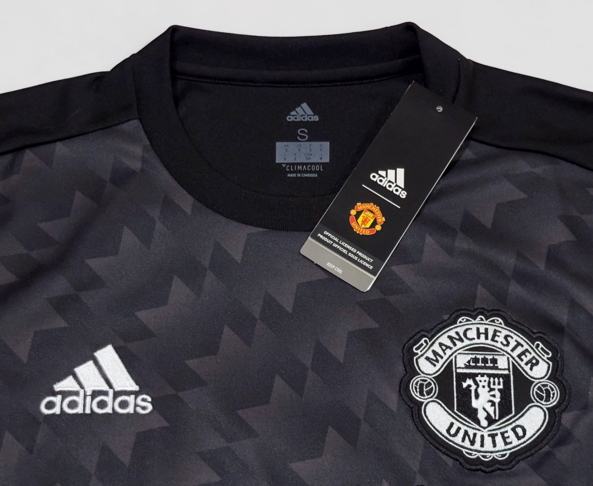 2017/18 Man Utd #6 POGBA Away Jersey (S)