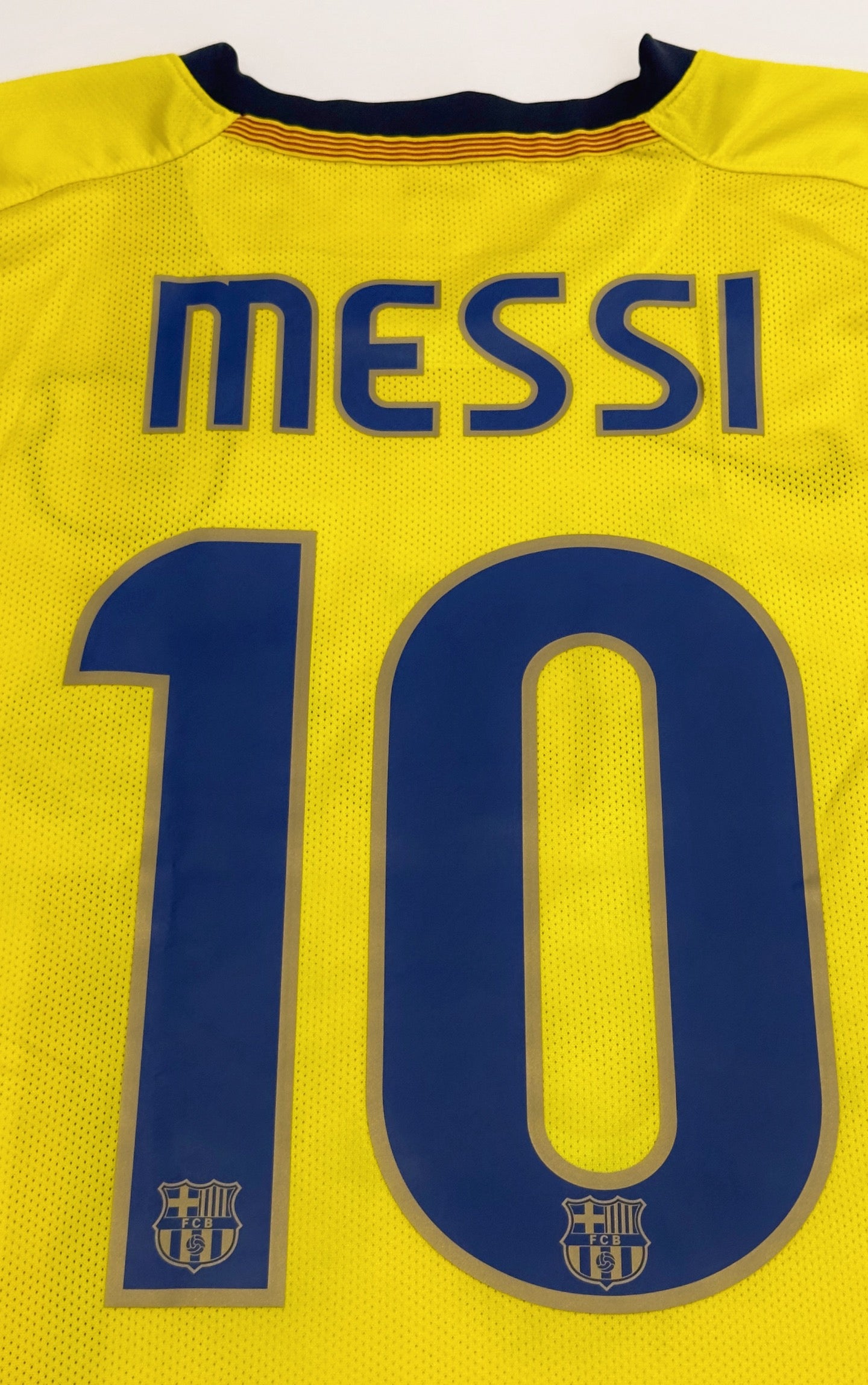 2008/09 Barcelona #10 MESSI Away Jersey (L) L/S