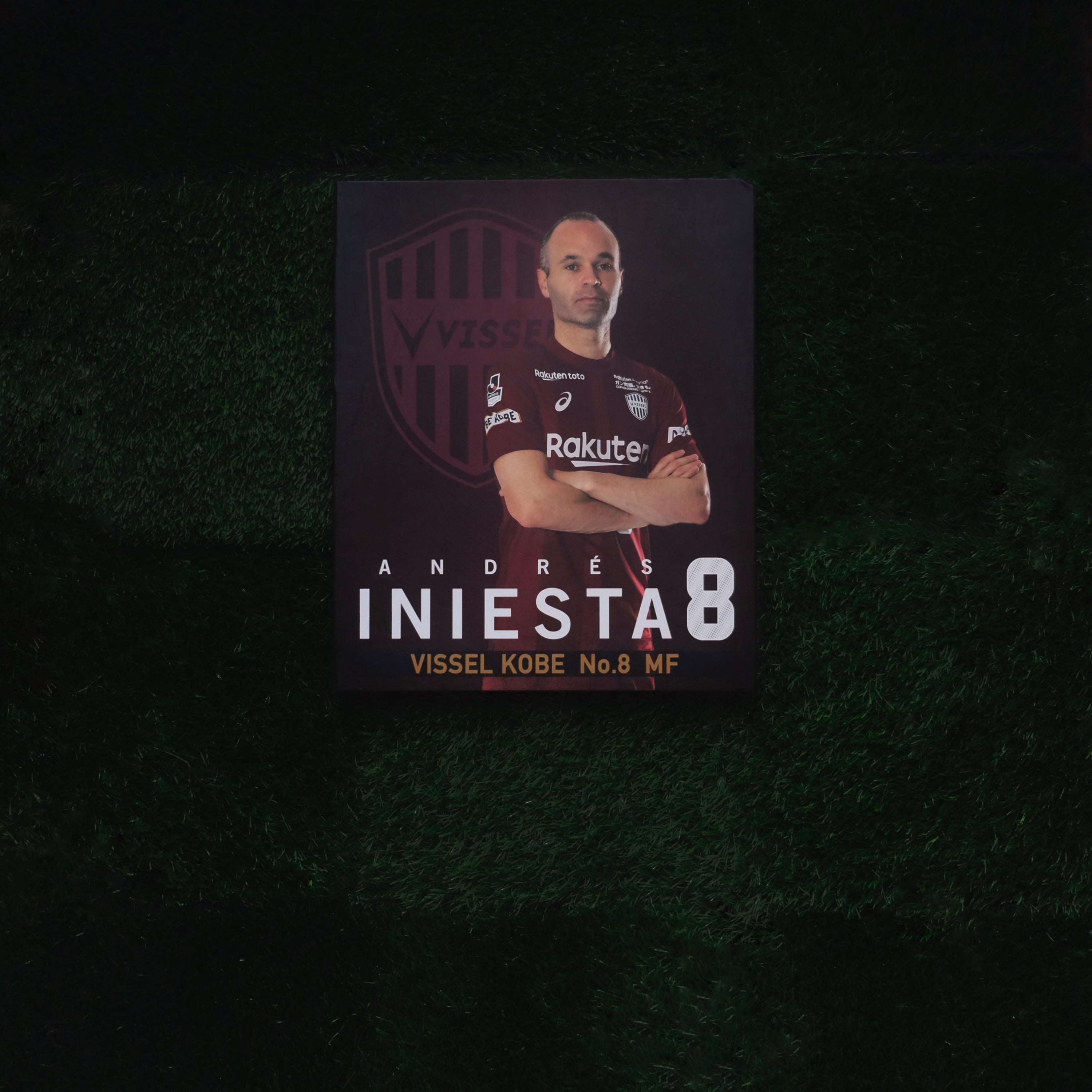 2018 Vissel Kobe #8 A.INIESTA Home Jersey Boxset (XL)