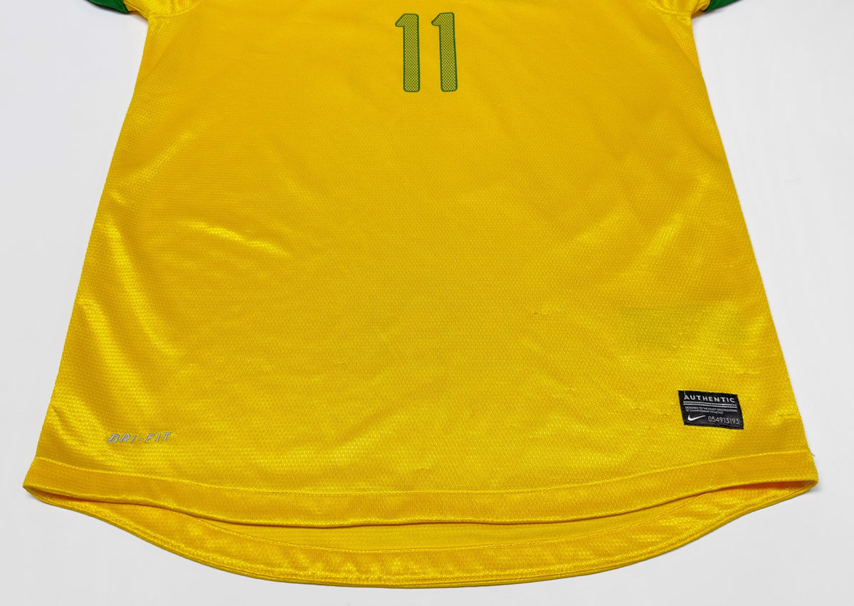 2012/13 Brazil #11 NEYMAR Home Jersey (S)