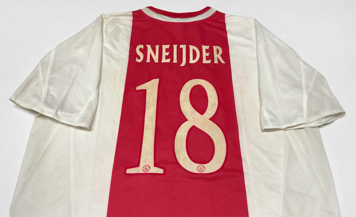 2004/05 Ajax #18 SNEIJDER Jersey (XL)