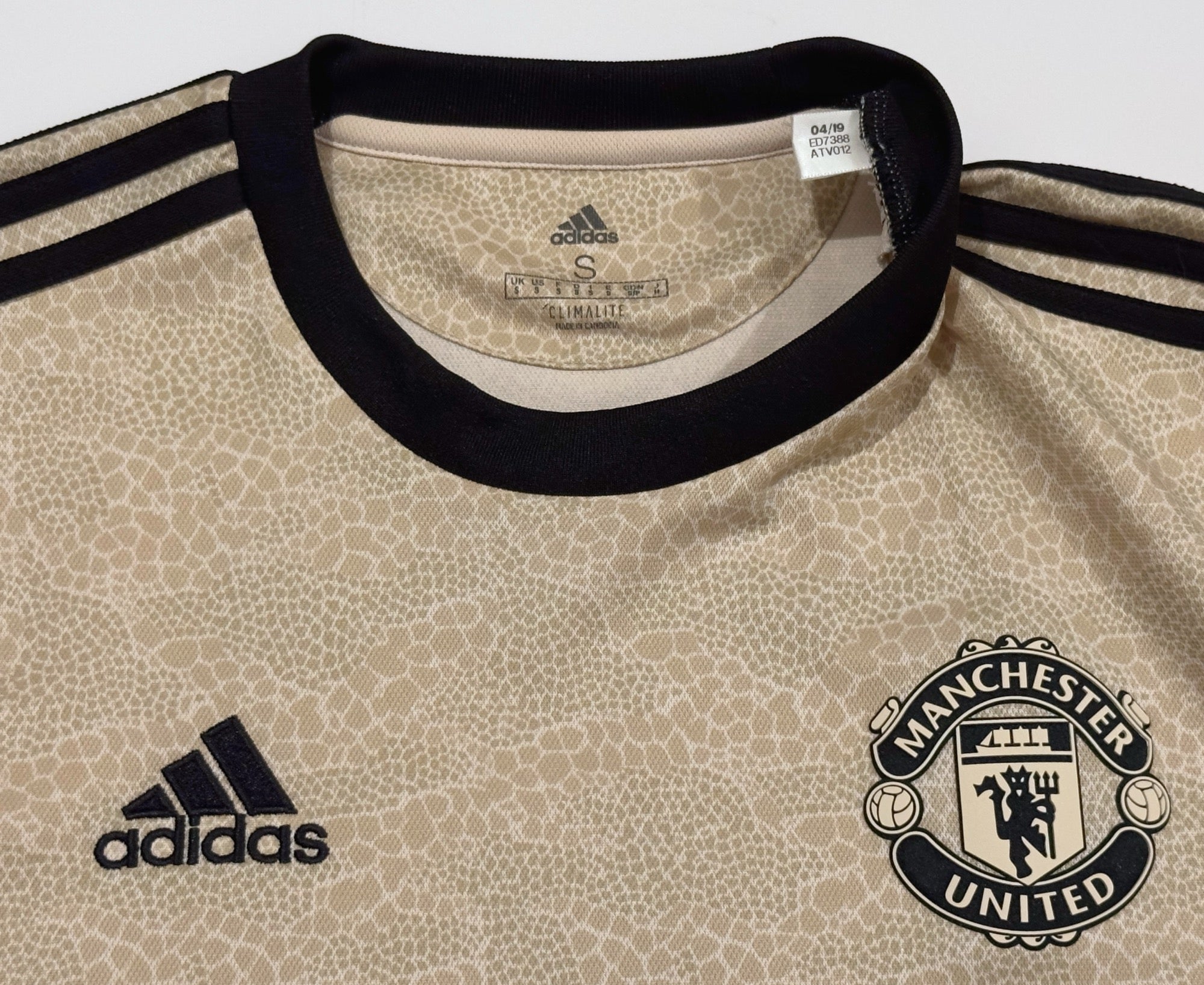 2019/20 Man Utd #6 POGBA Away Jersey (S)