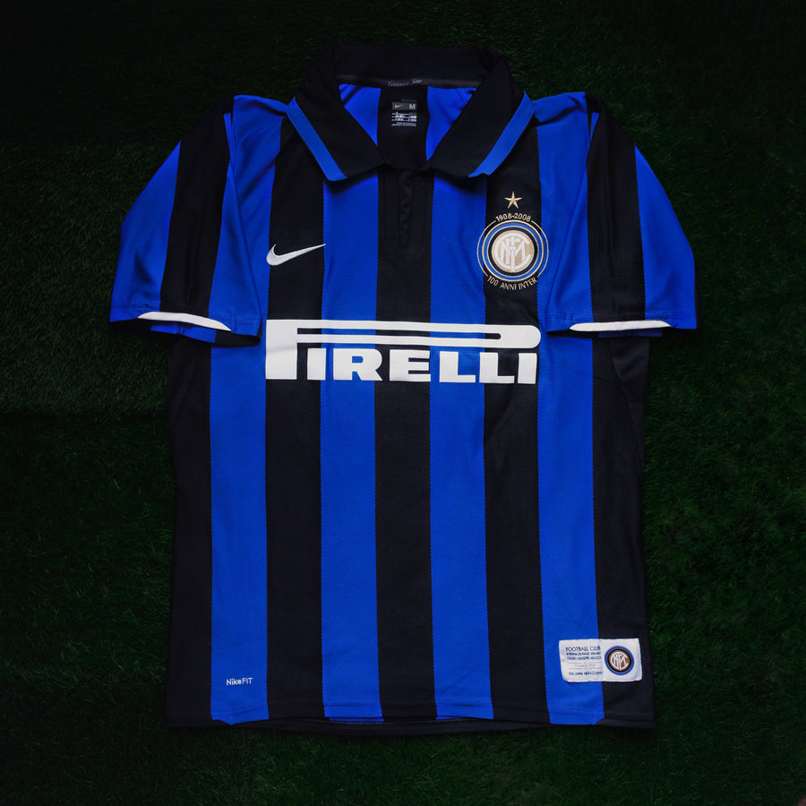 2007/08 Inter Milan Home Jersey (M)