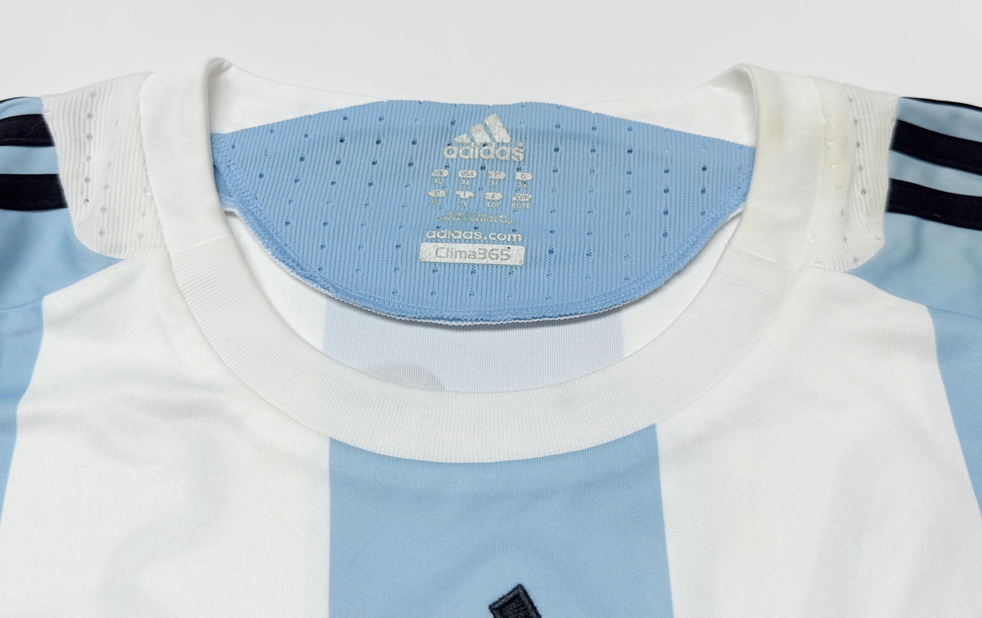 2007/09 Argentina #15 MESSI Home Jersey (XL)