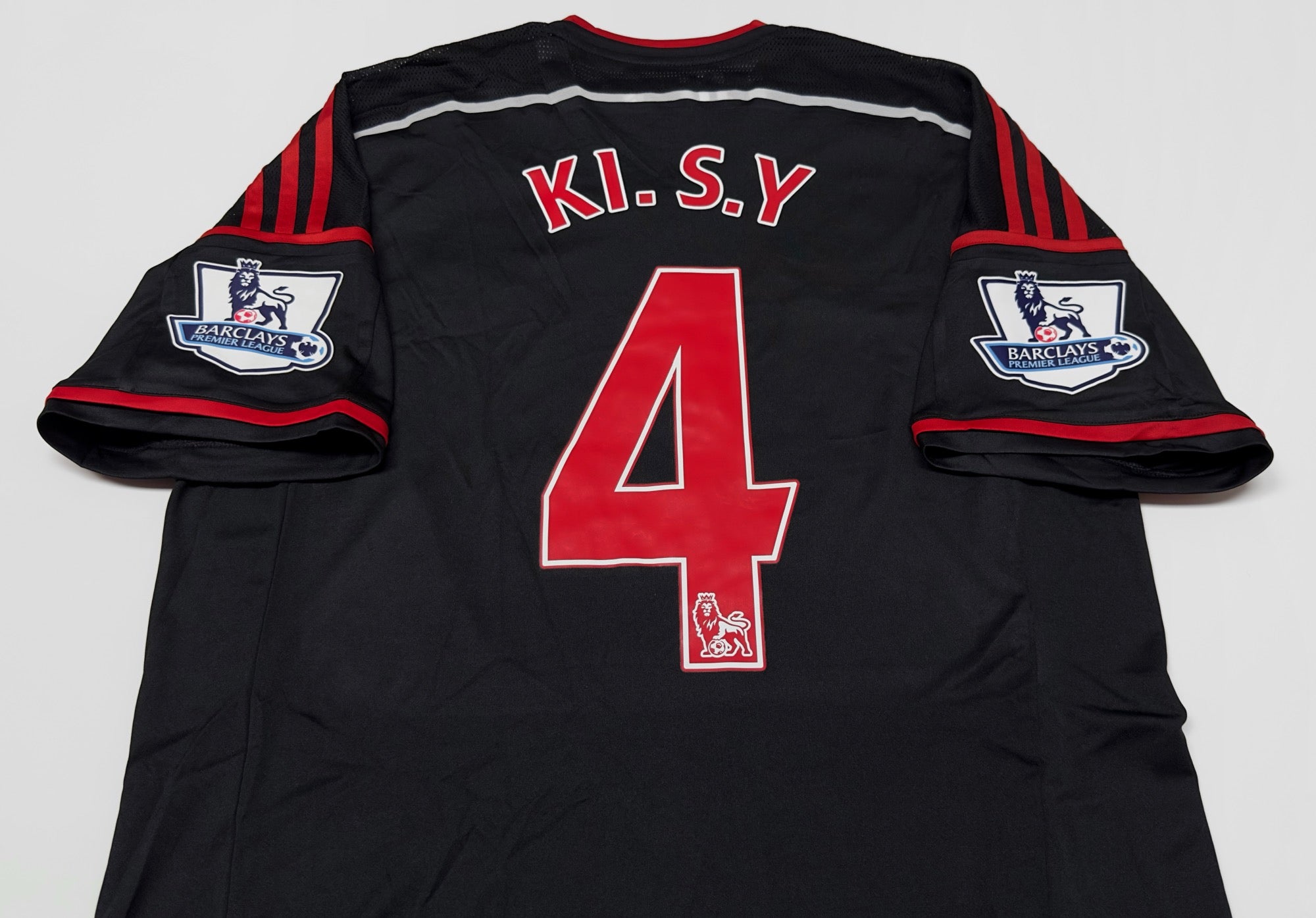 2014/15 Swansea City #4 KI. S.Y Away Jersey (XL)