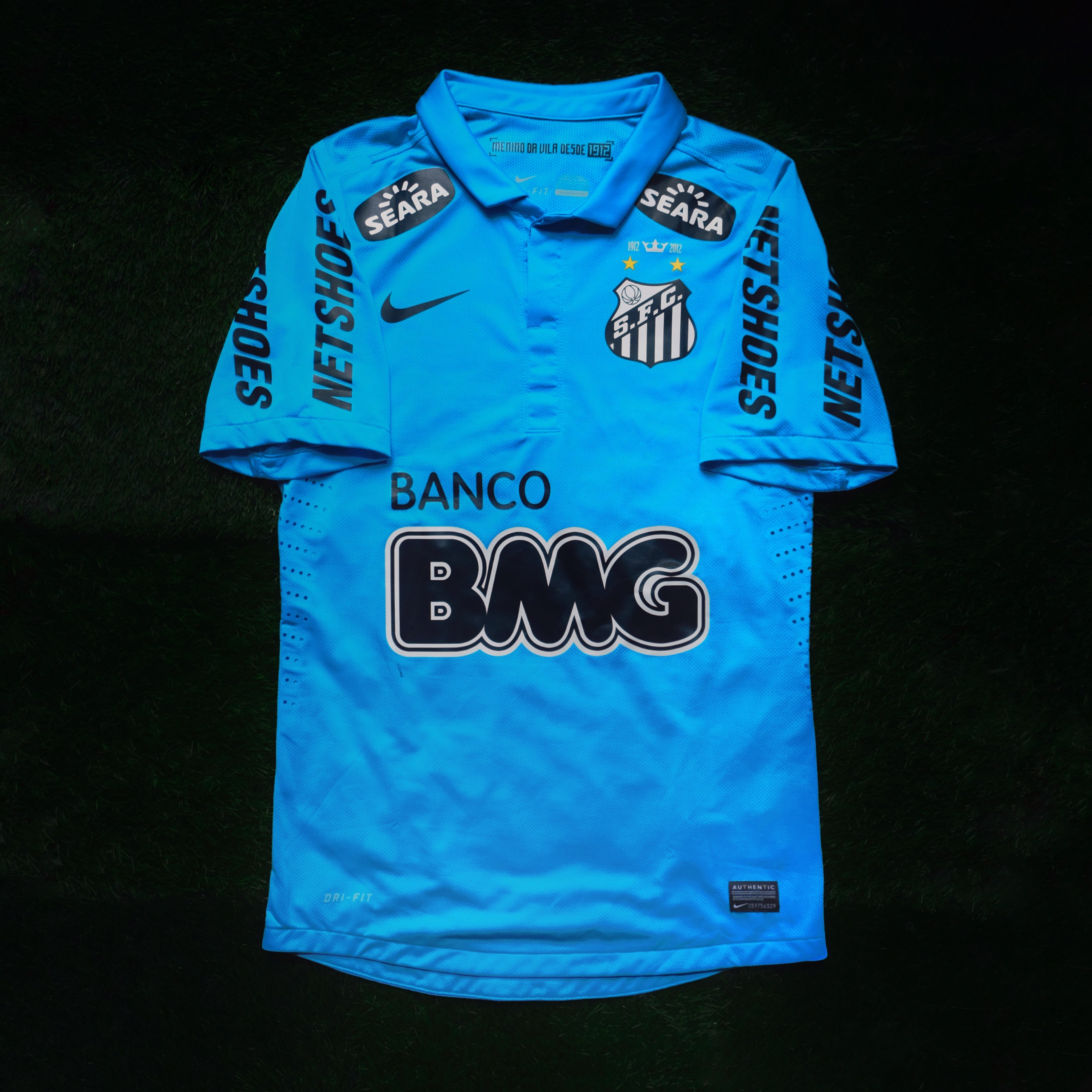 2012 Santos #11 NEYMAR JR Third Jersey (S) – Double Kick Football