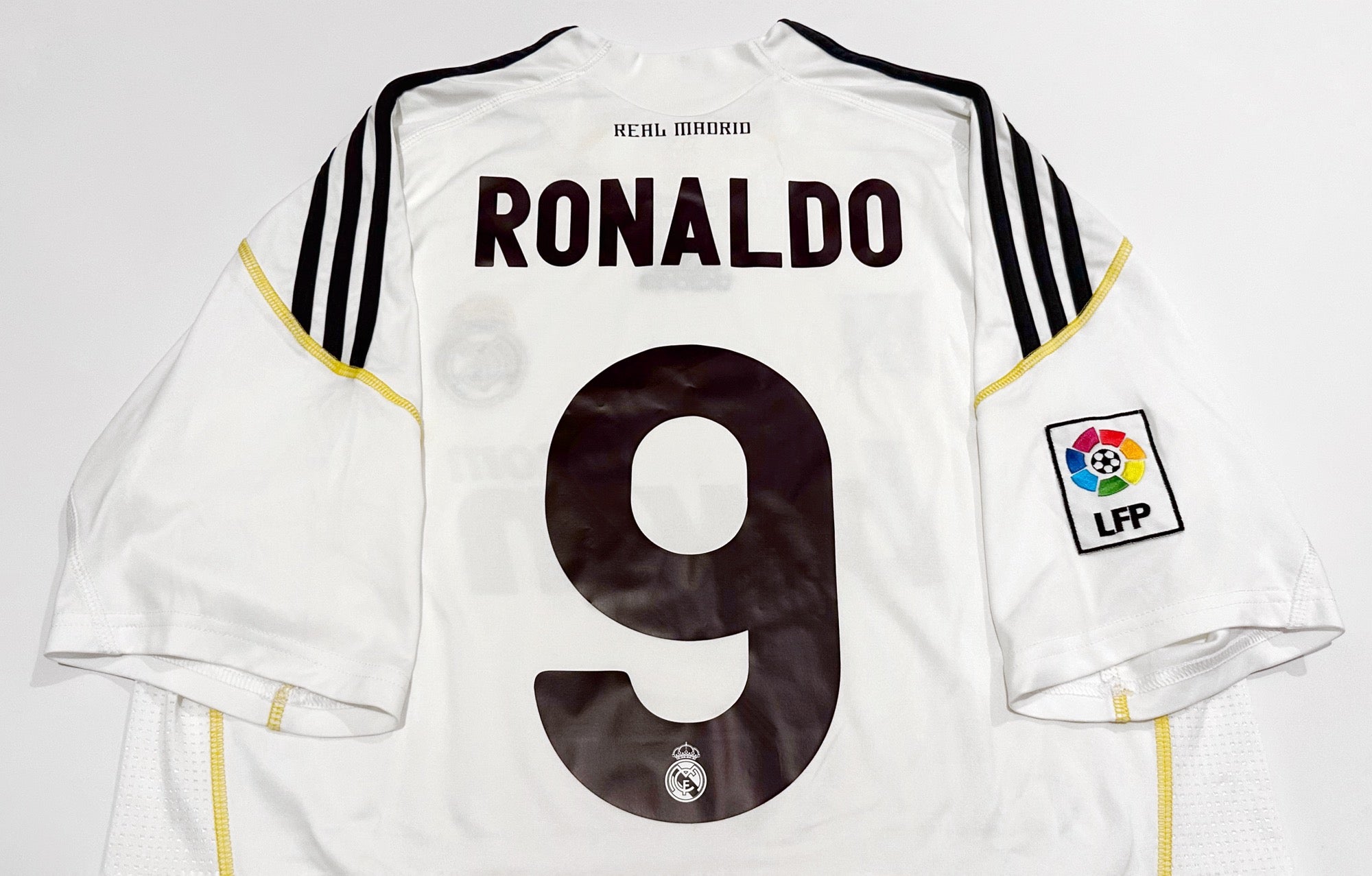 2009/10 Real Madrid #9 RONALDO Home Jersey (L)