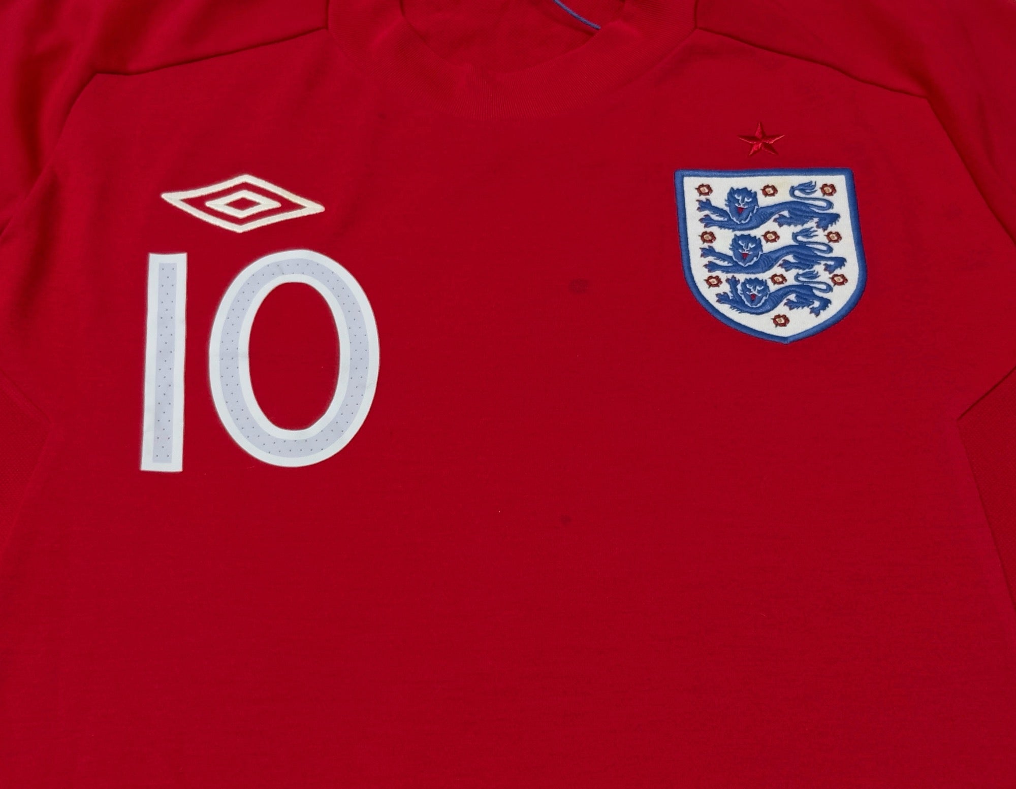 2010/11 England #10 ROONEY Away Jersey (L)