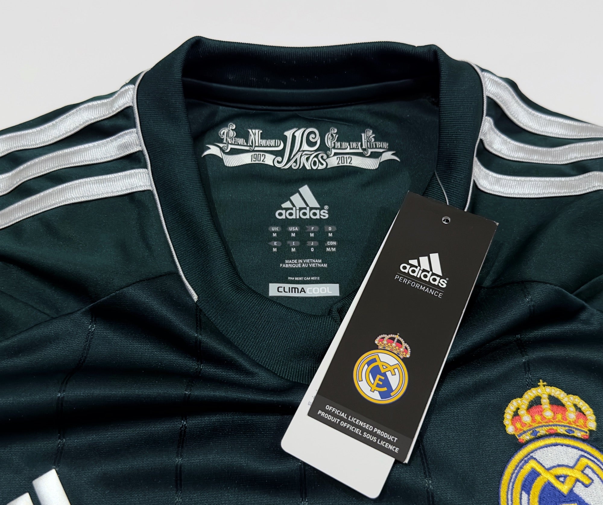 2012/13 Real Madrid #9 BENZEMA Third Jersey (M)