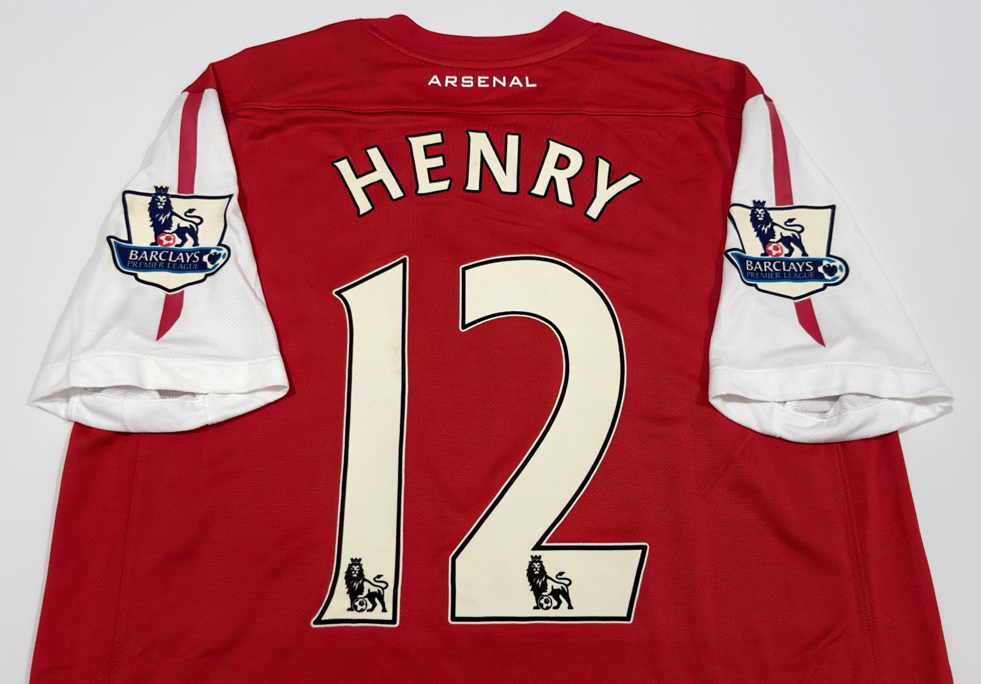 2011/12 Arsenal #12 HENRY Home Jersey (L)